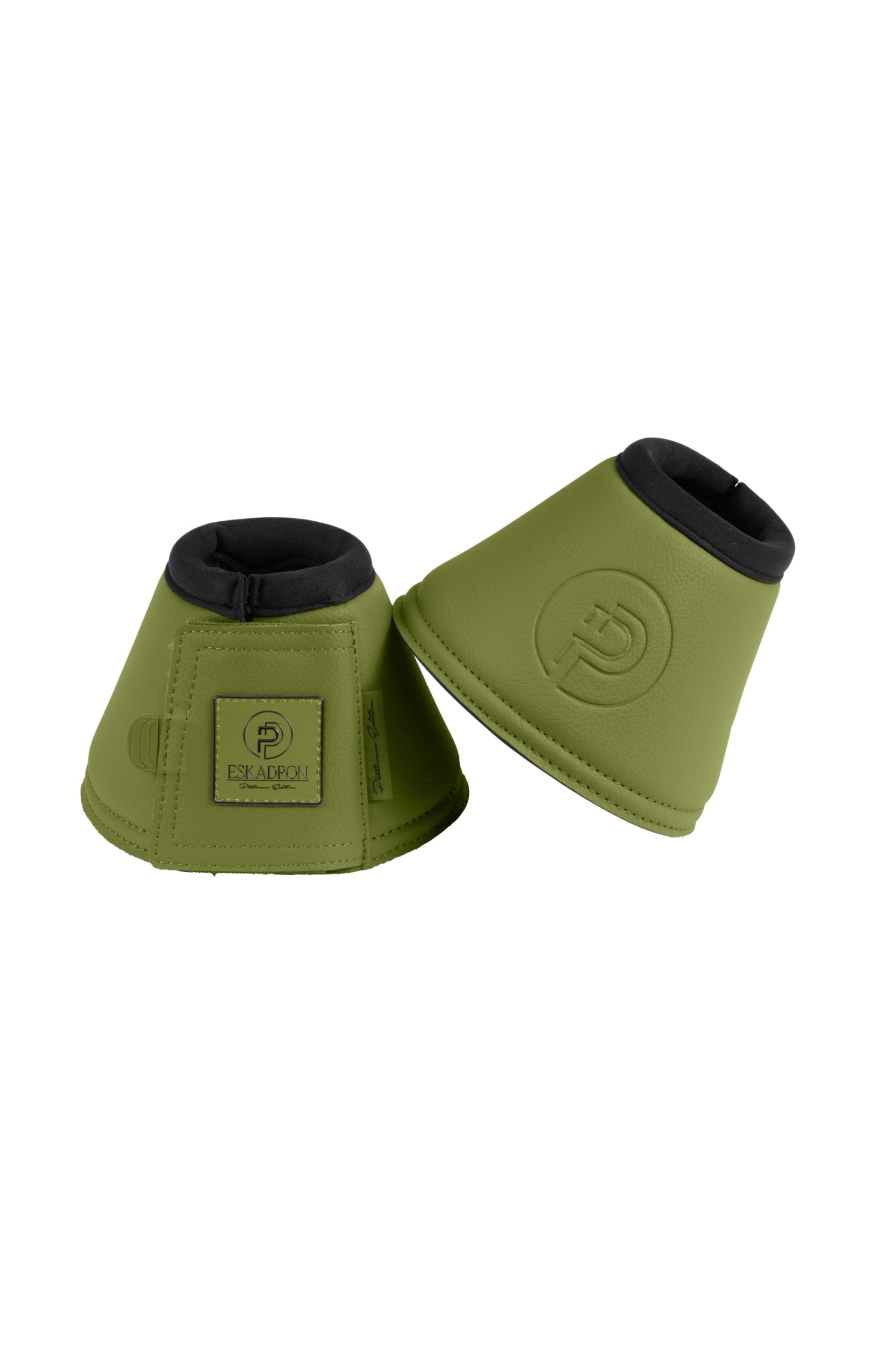 Eskadron Faux Leather Bell Boots Platinum 24.