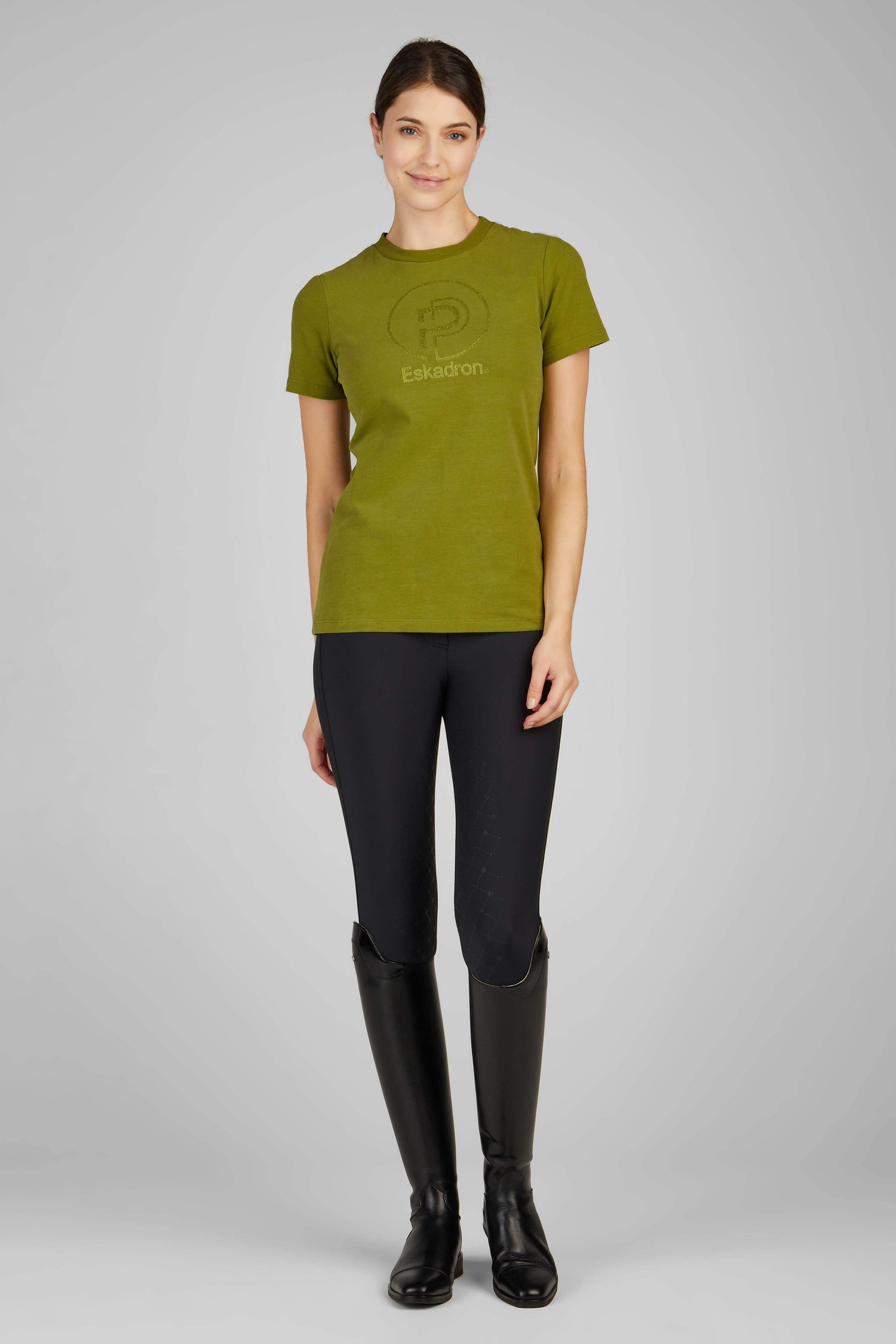 Eskadron Ladies Crew Neck T-Shirt Platinum 24.