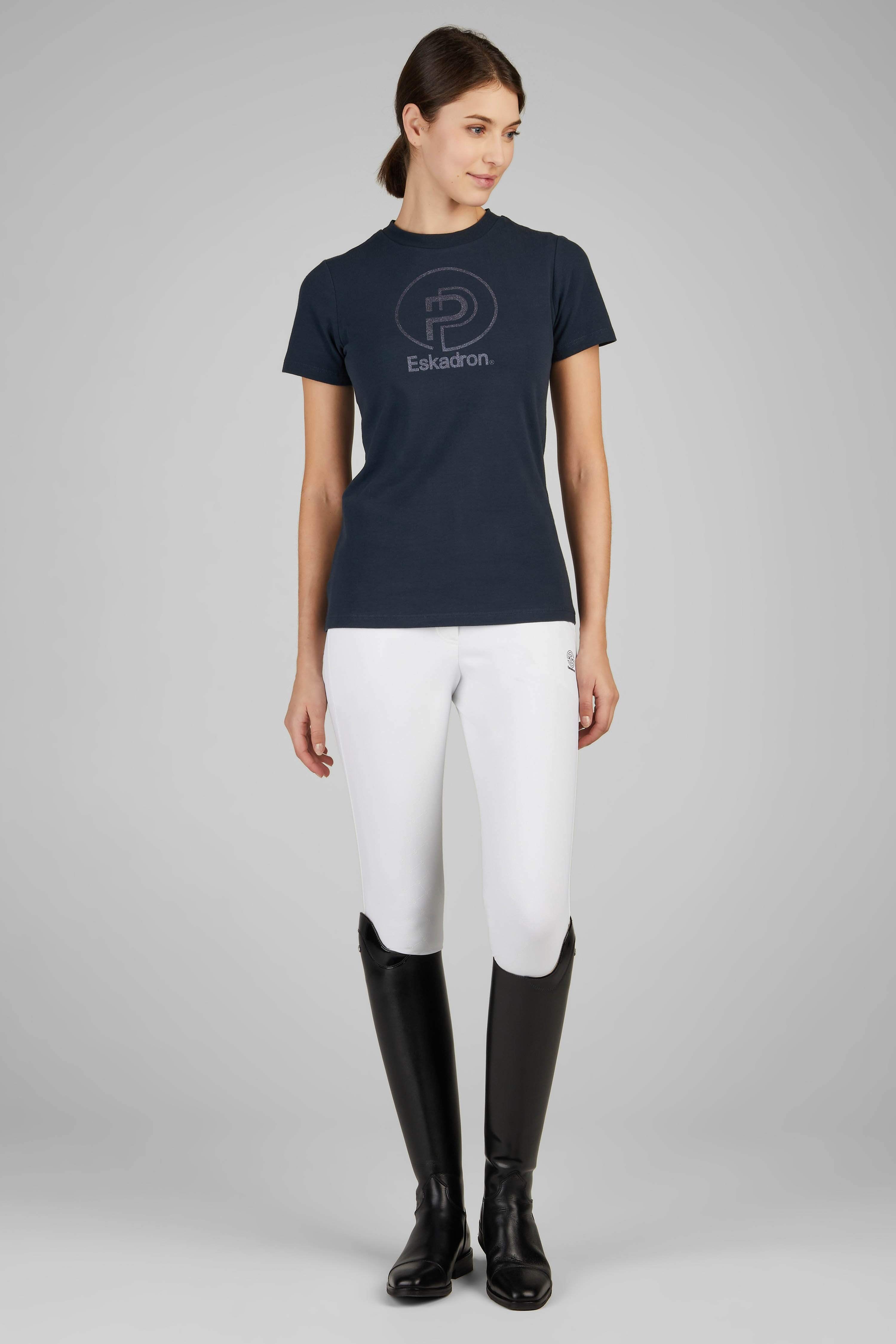 Eskadron Ladies Crew Neck T-Shirt Platinum 24.