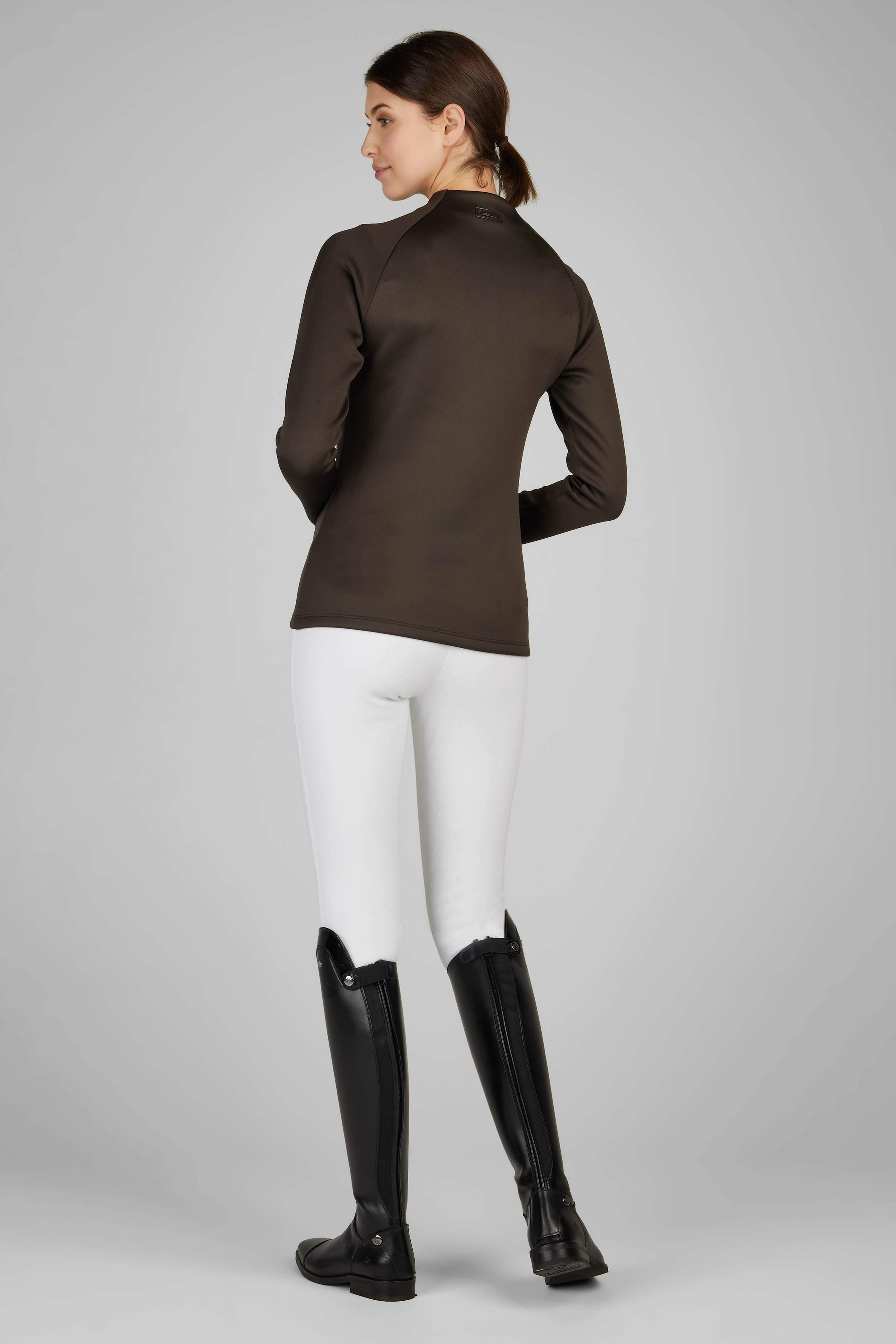 Eskadron Ladies Half Zip Shirt Platinum 24.