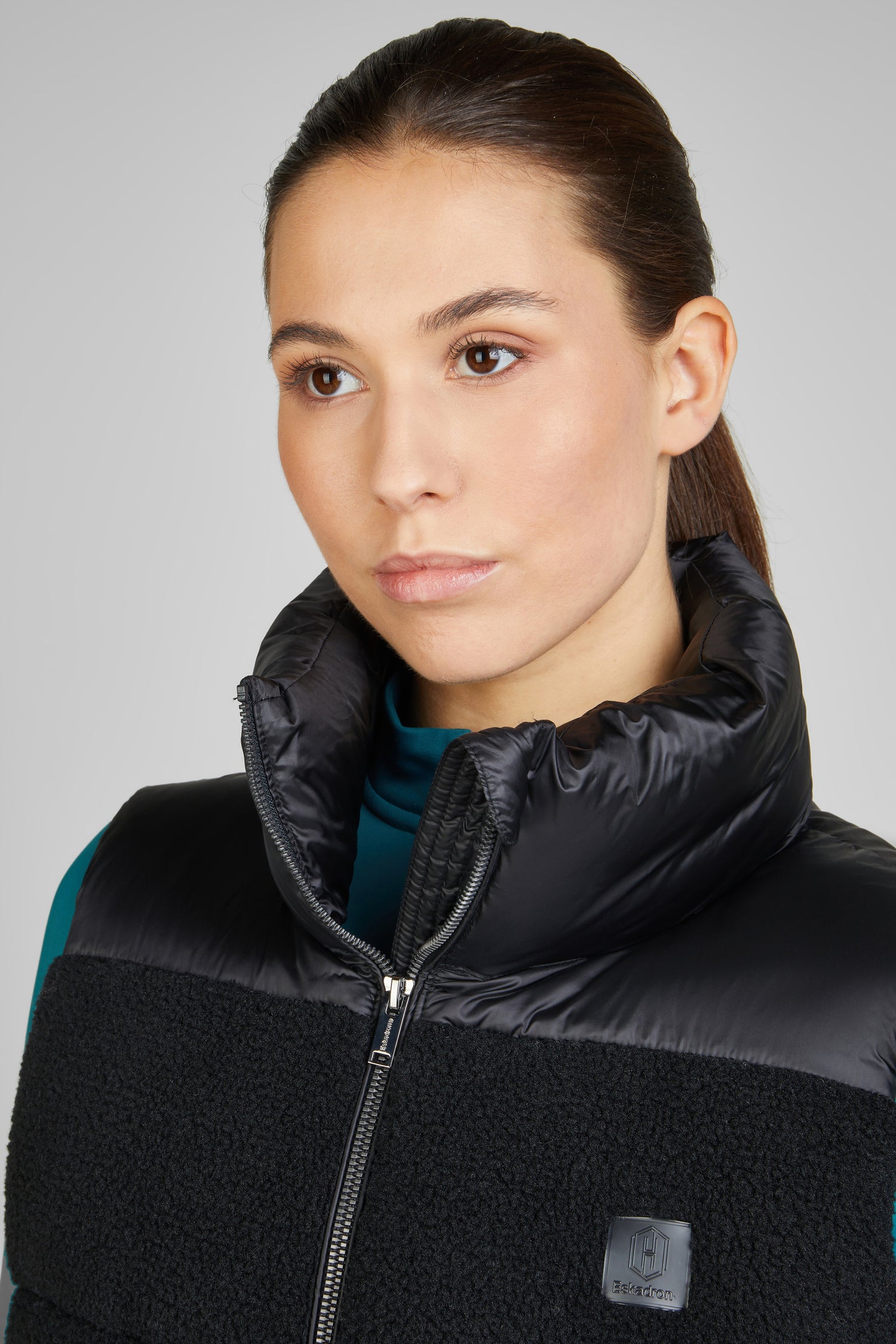 Eskadron Quilted Ladies Teddy Lined Waistcoat Heritage 2024 - Black.