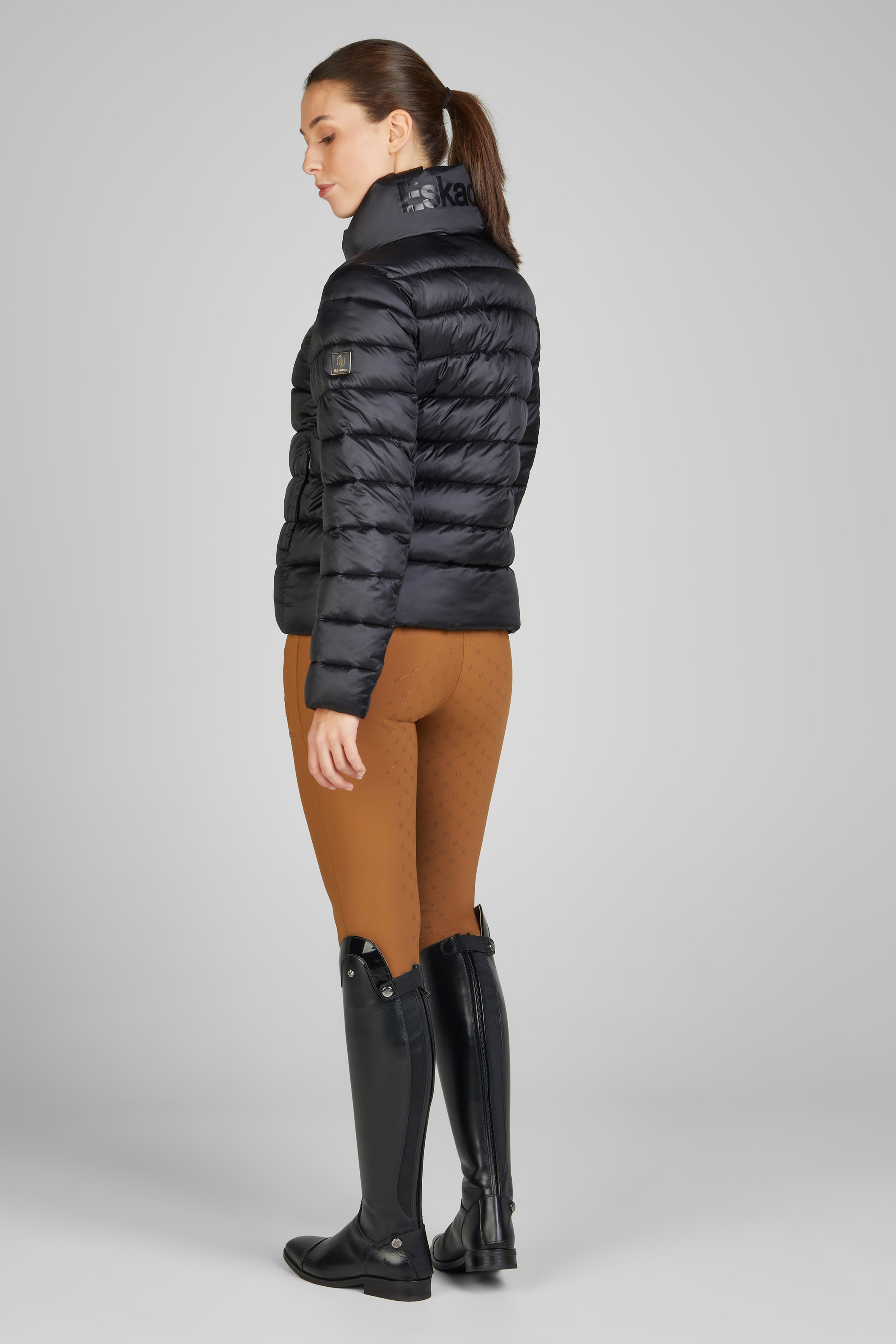 Eskadron Quilted Puffa Ladies Jacket Heritage 2024 - Black.