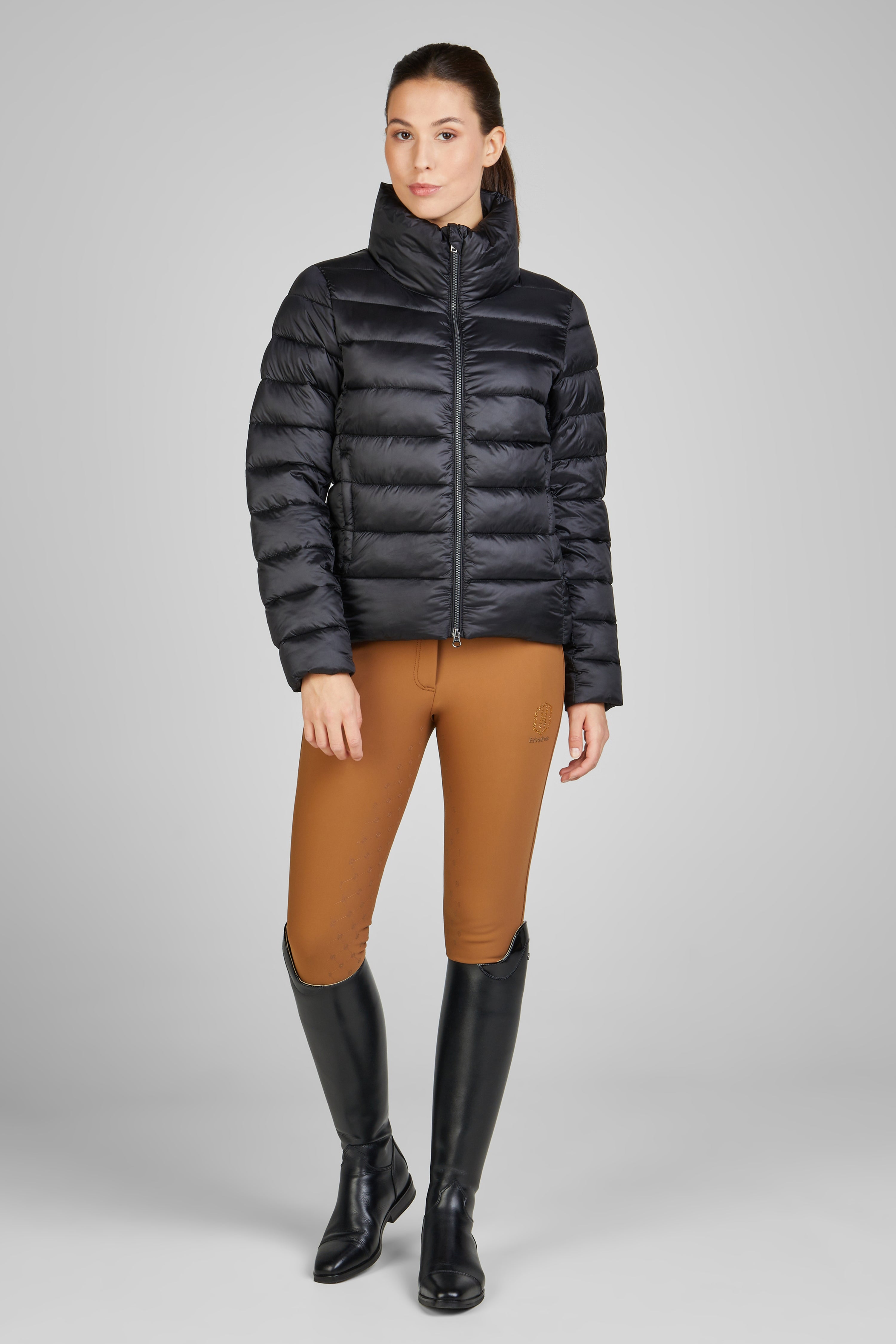 Eskadron Quilted Puffa Ladies Jacket Heritage 2024 - Black.