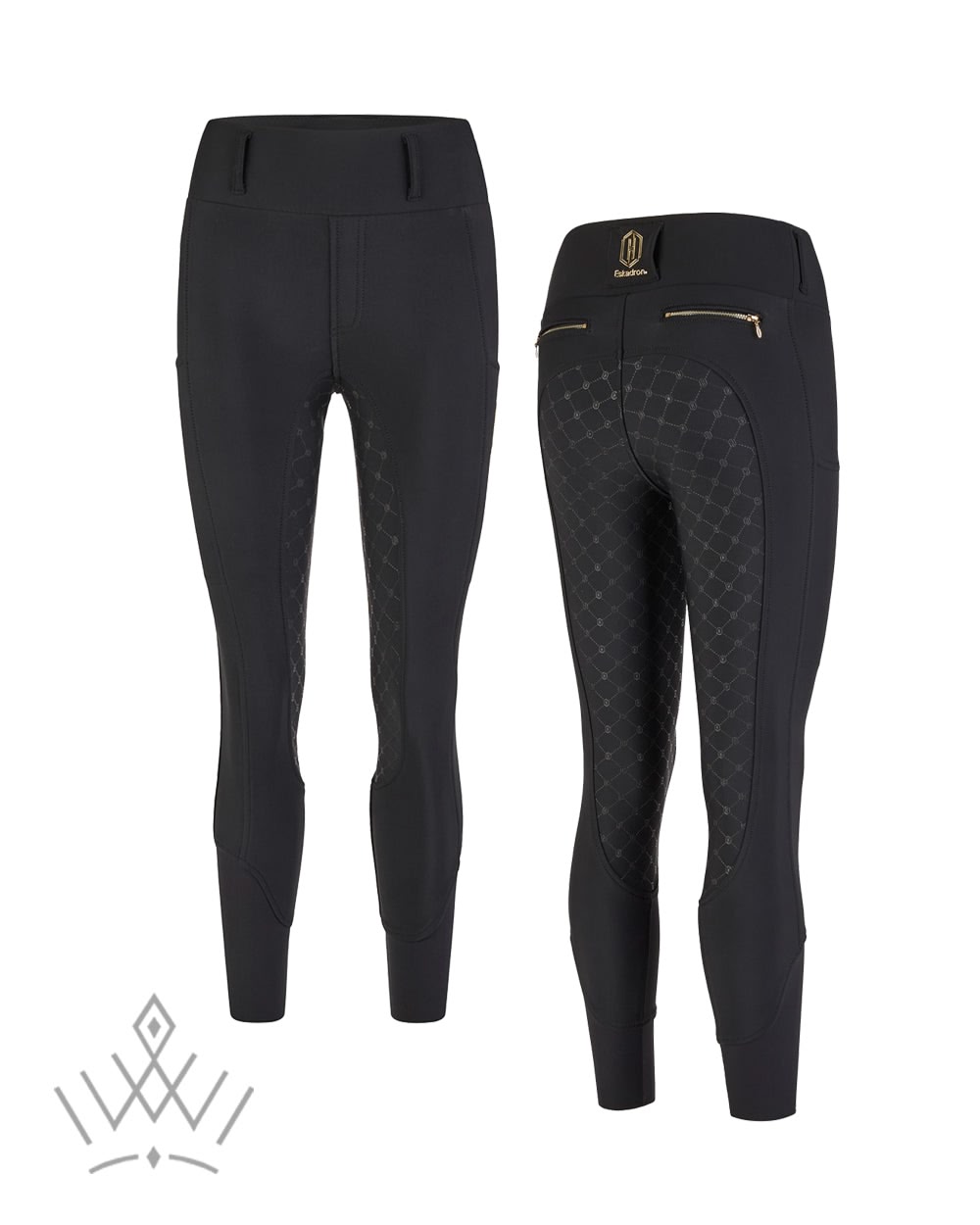 Eskadron Ladies Pro Riding Tights Heritage 2024 - Black.