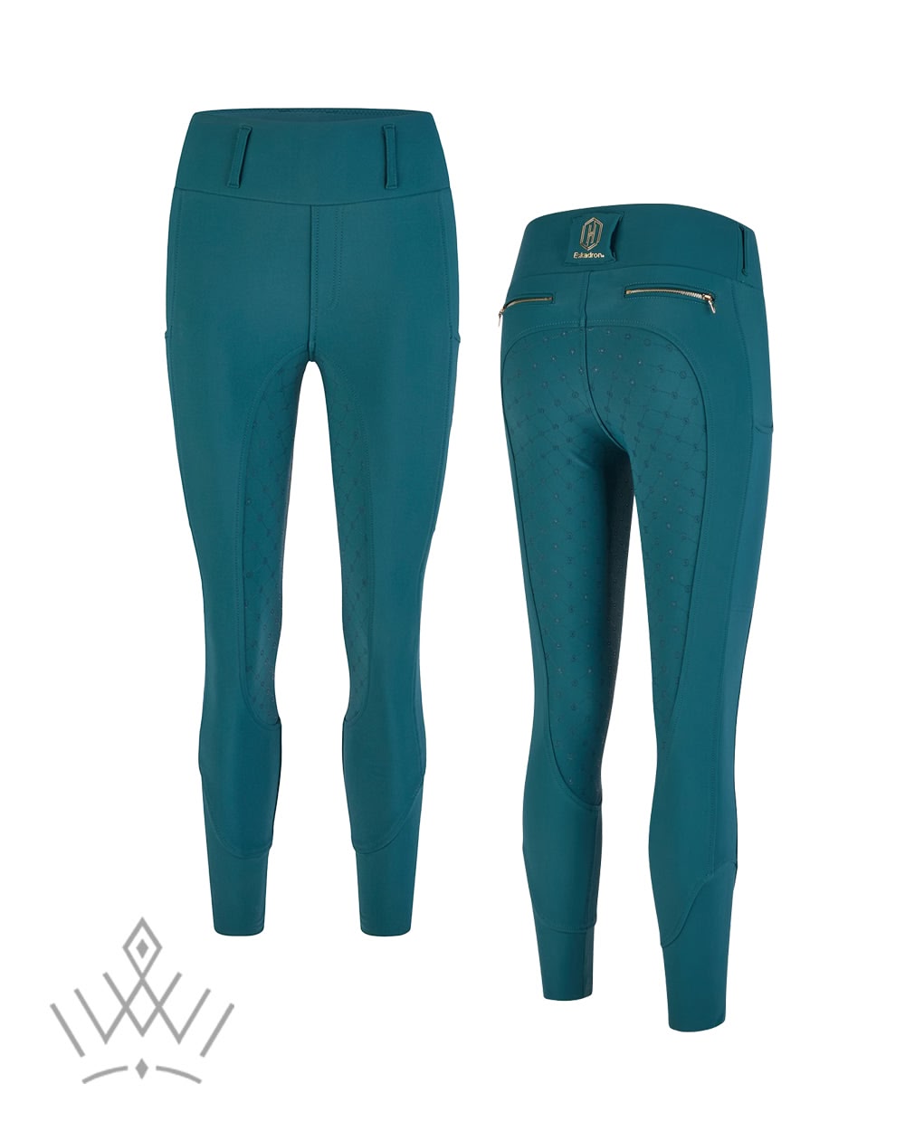 Eskadron Ladies Pro Riding Tights Heritage 2024 - Ocean.