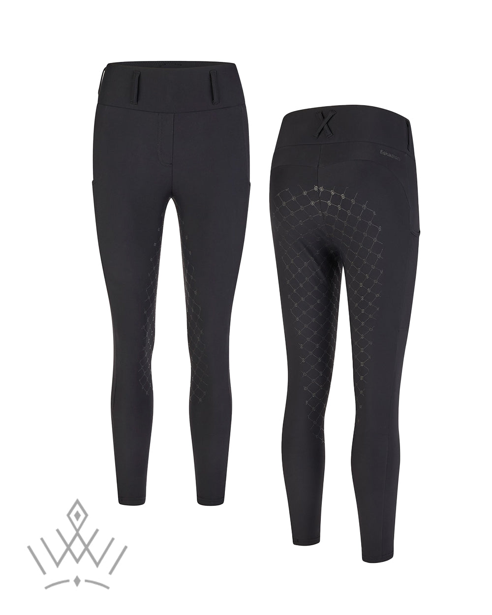 Eskadron Cosy Ladies Riding Tights Heritage 2024 - Black.