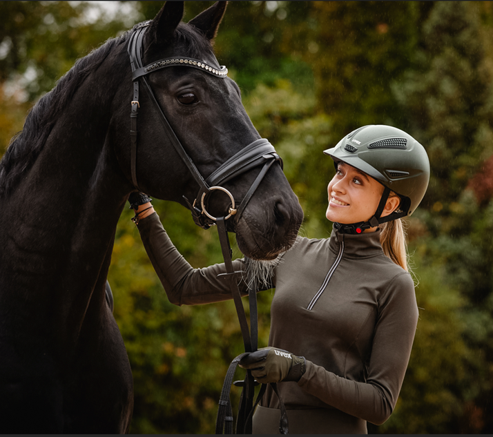 Uvex Perfexxion III Riding Helmet.
