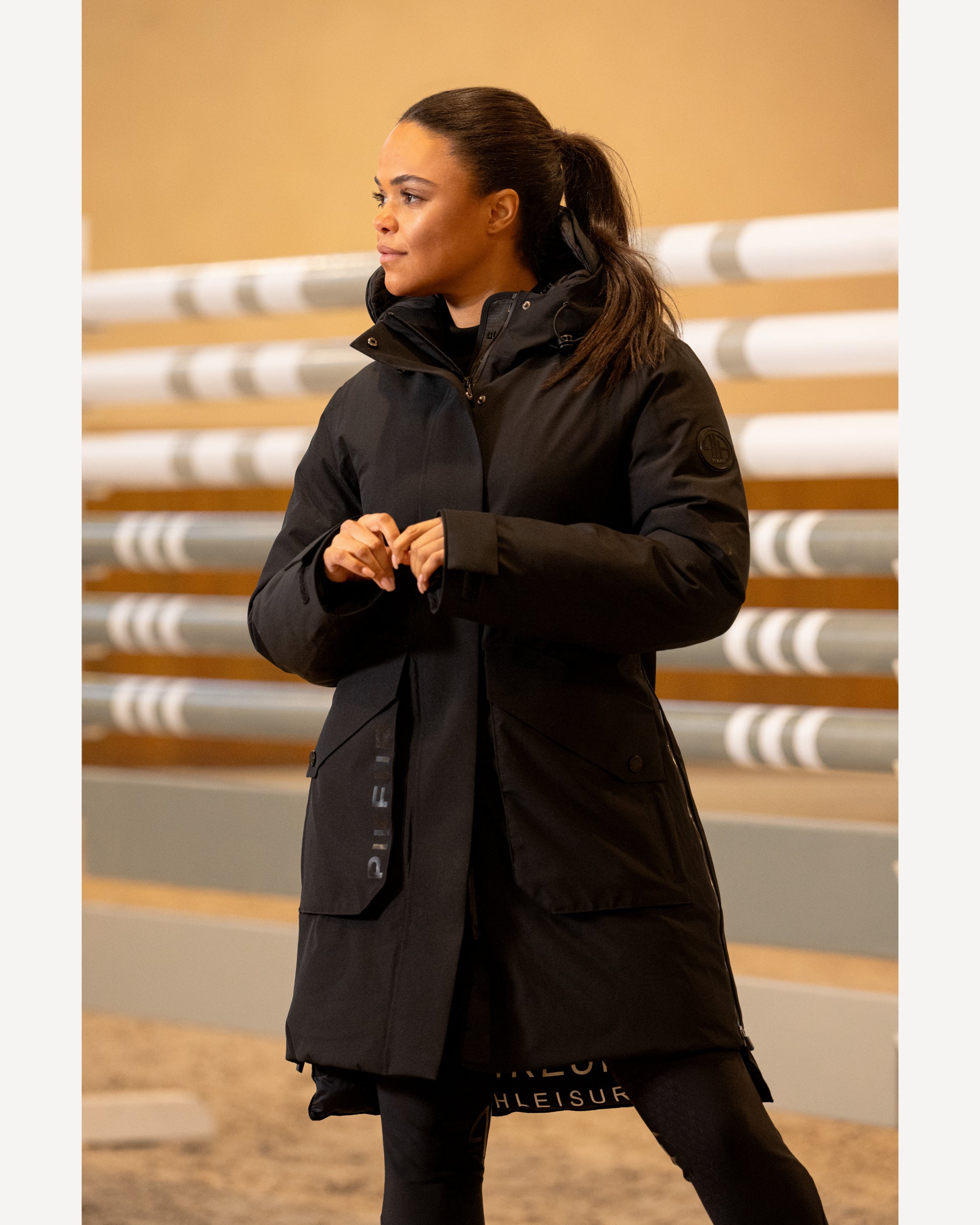 Pikeur Ivanka Ladies Long Rain Coat 8021.