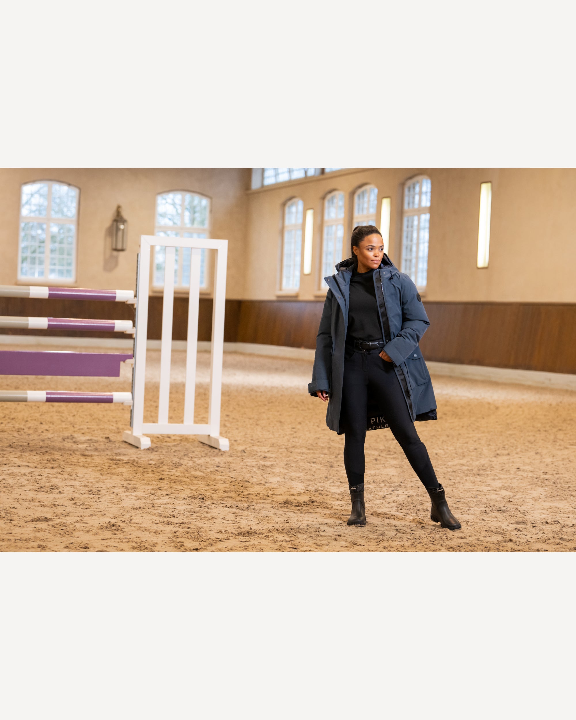 Pikeur Ivanka Ladies Long Rain Coat 8021