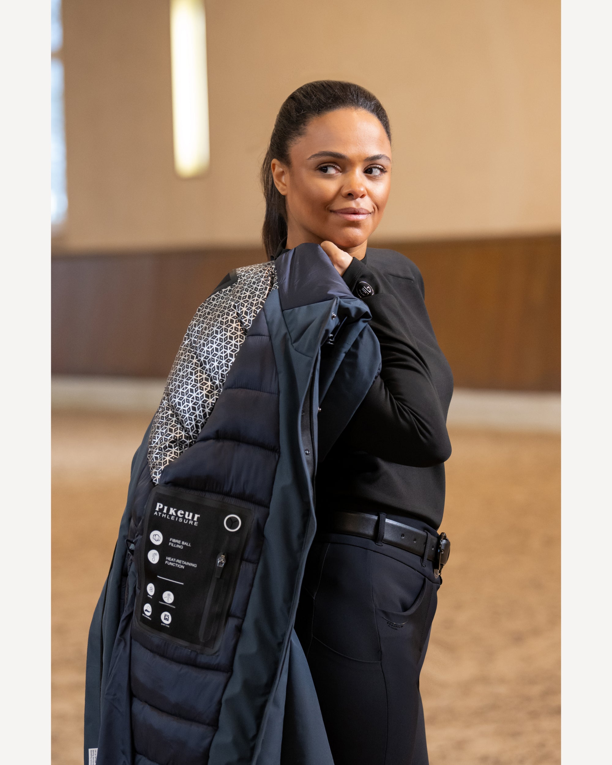 Pikeur Ivanka Ladies Long Rain Coat 8021.