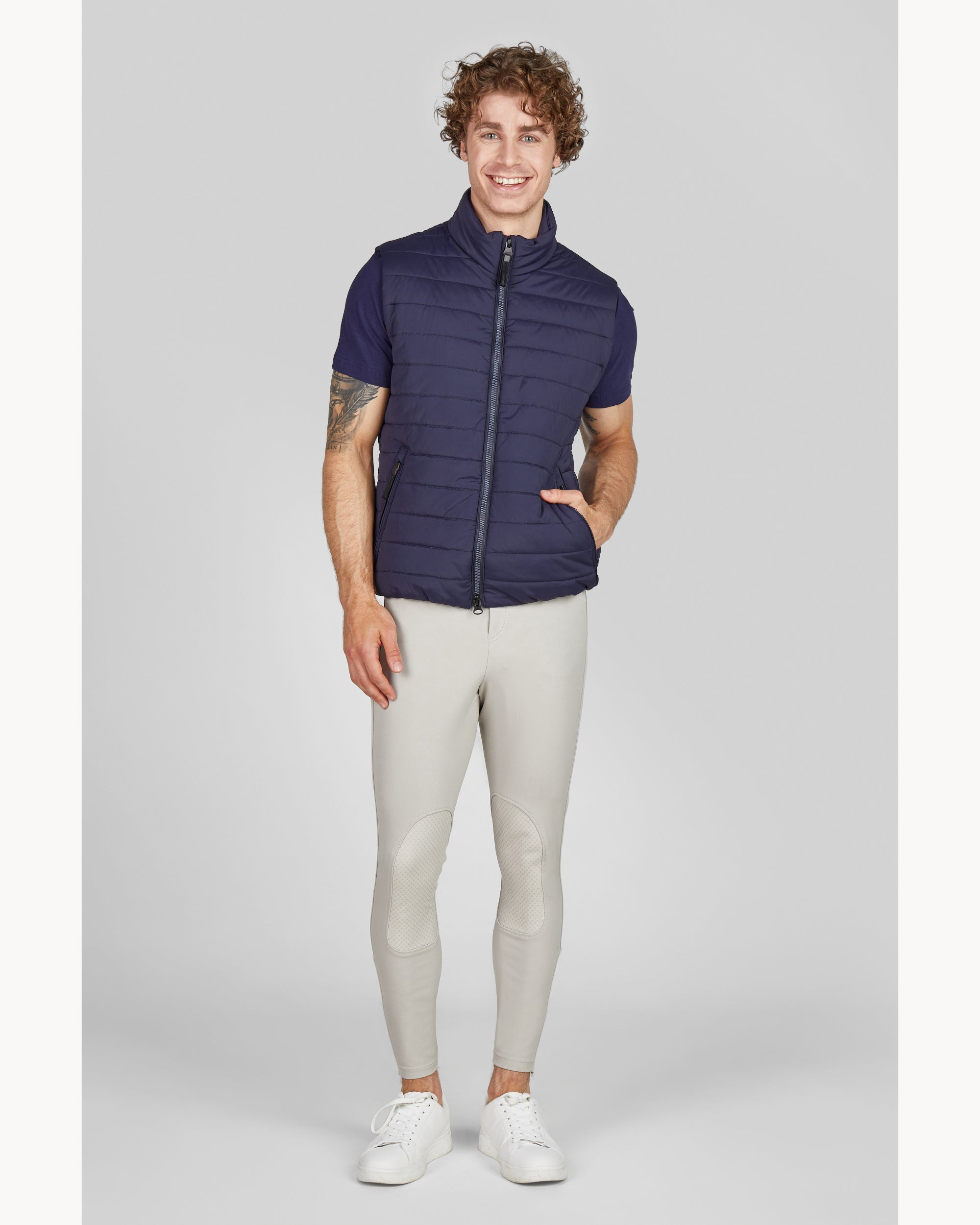 Pikeur Albert Mens Quilted Waistcoat 1007 Core.
