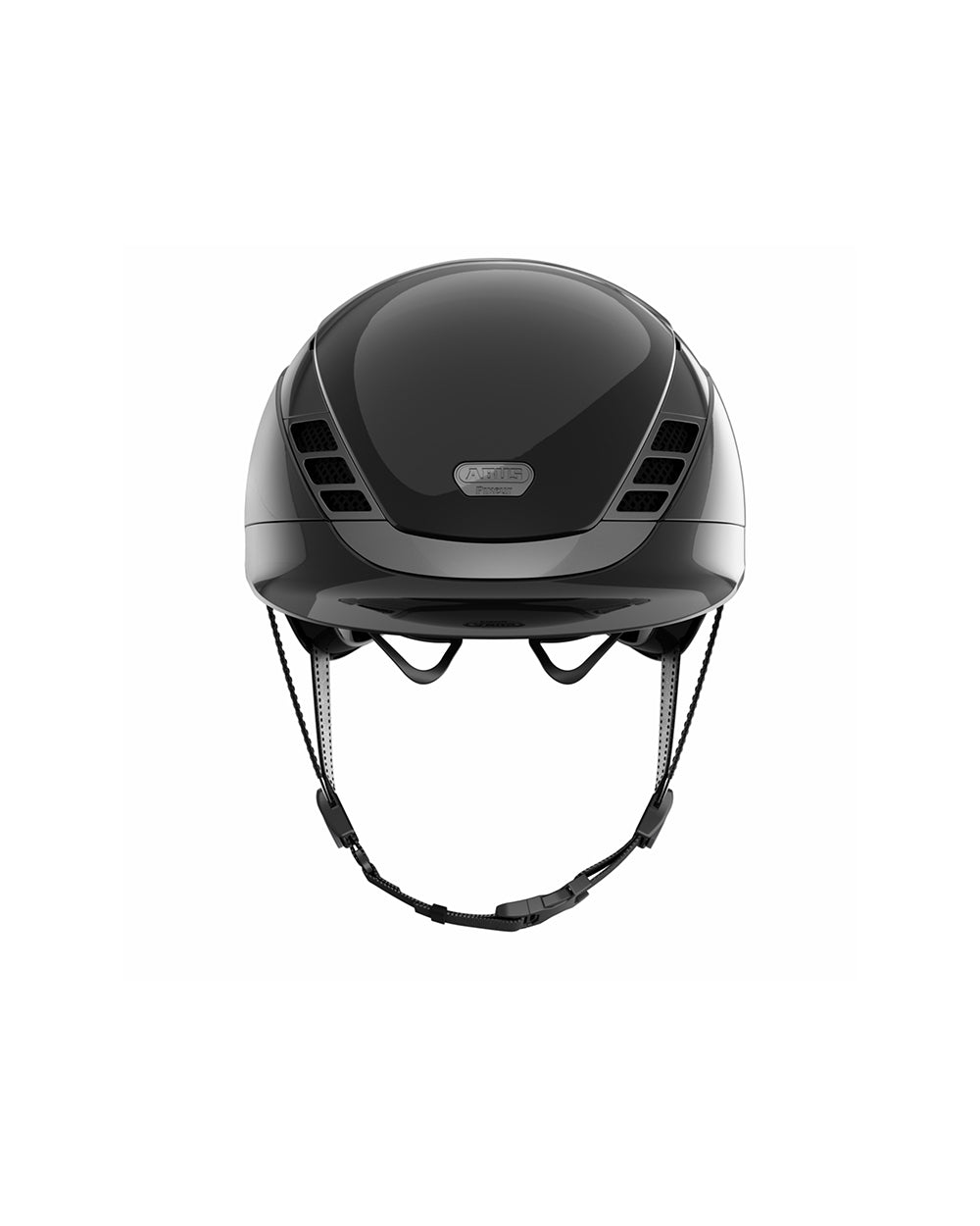 Abus x Pikeur AirLuxe Chrome Riding Helmet.