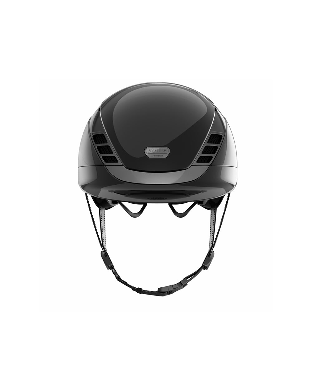 Abus x Pikeur AirLuxe Chrome Riding Helmet.