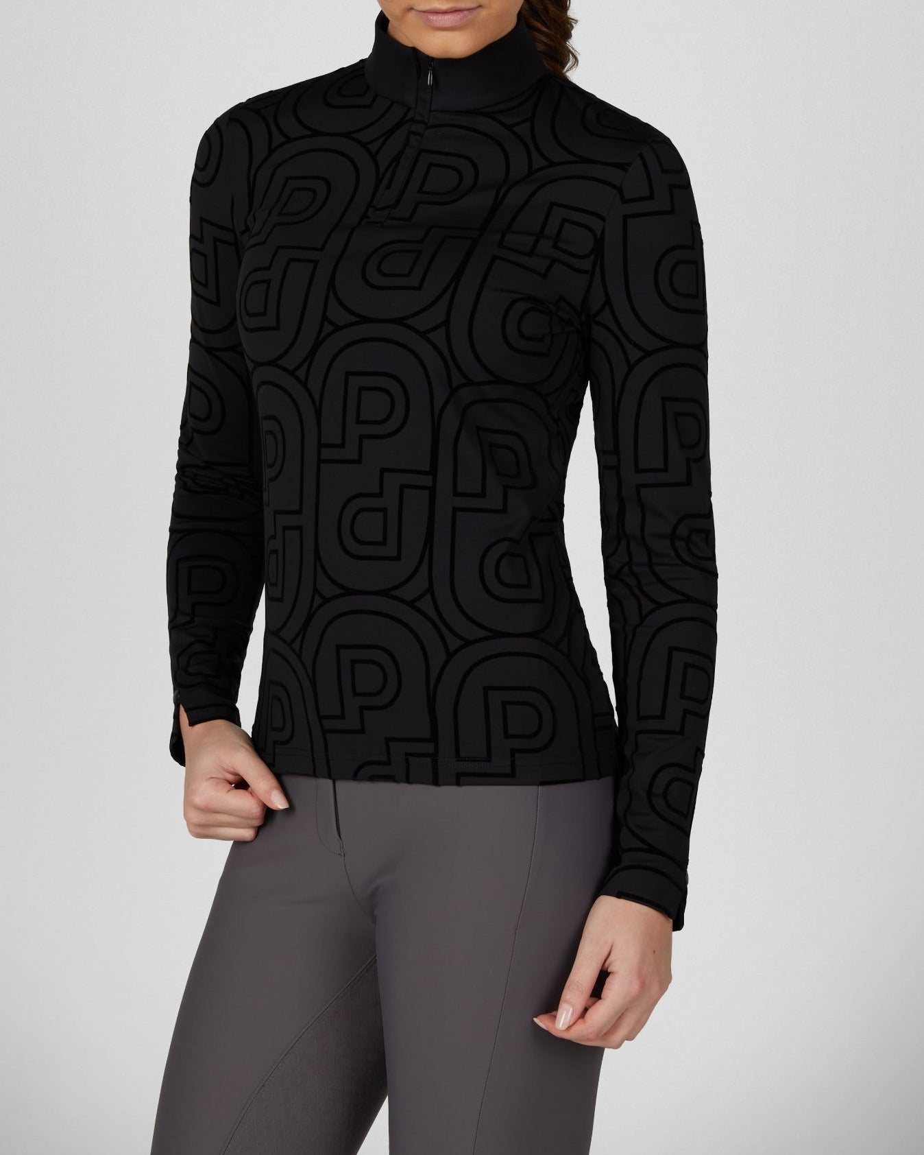 Pikeur Lola Ladies Zip Print Shirt 2284