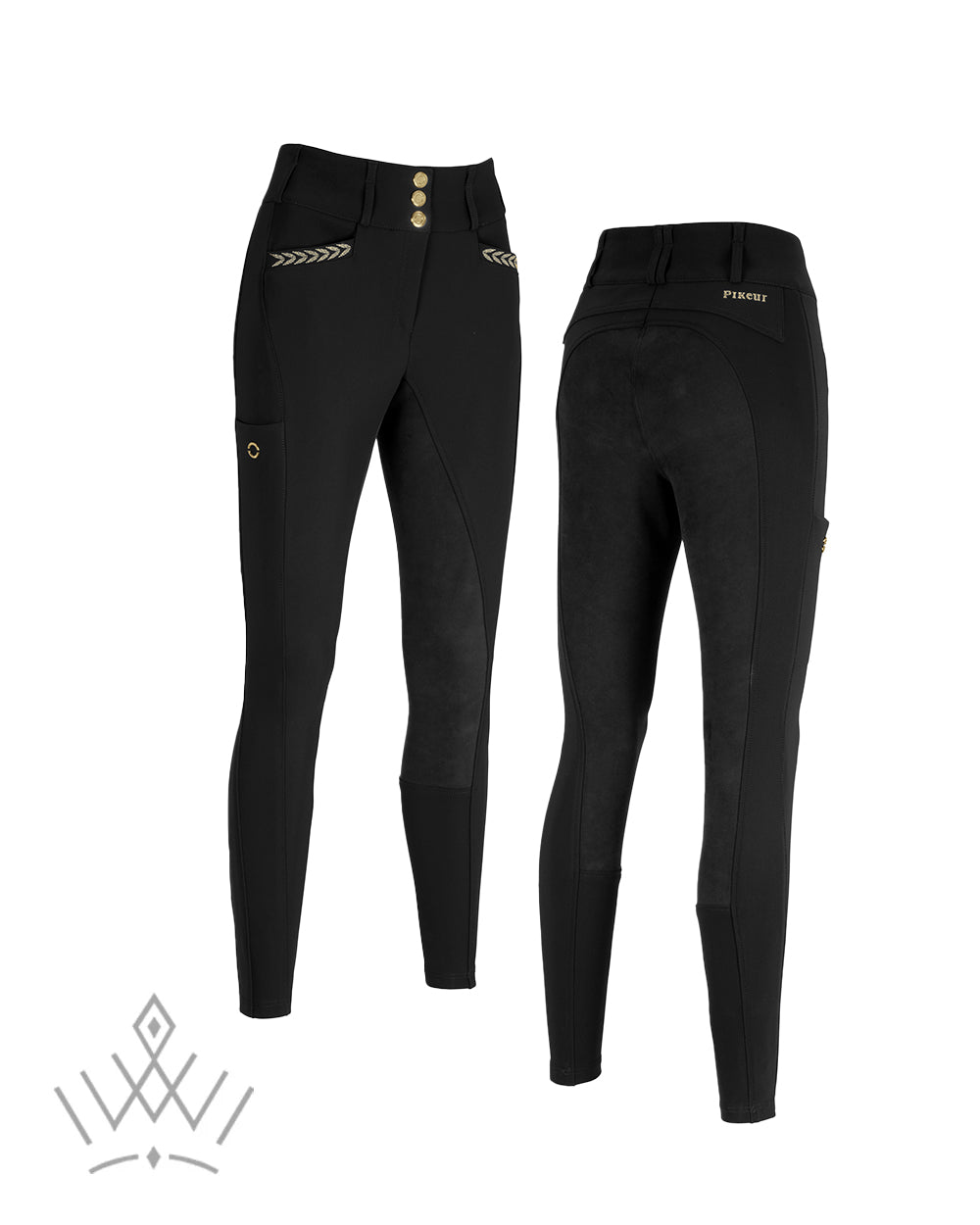 Pikeur NEW Candela Strass Full Seat Ladies Breeches 3938/3948.