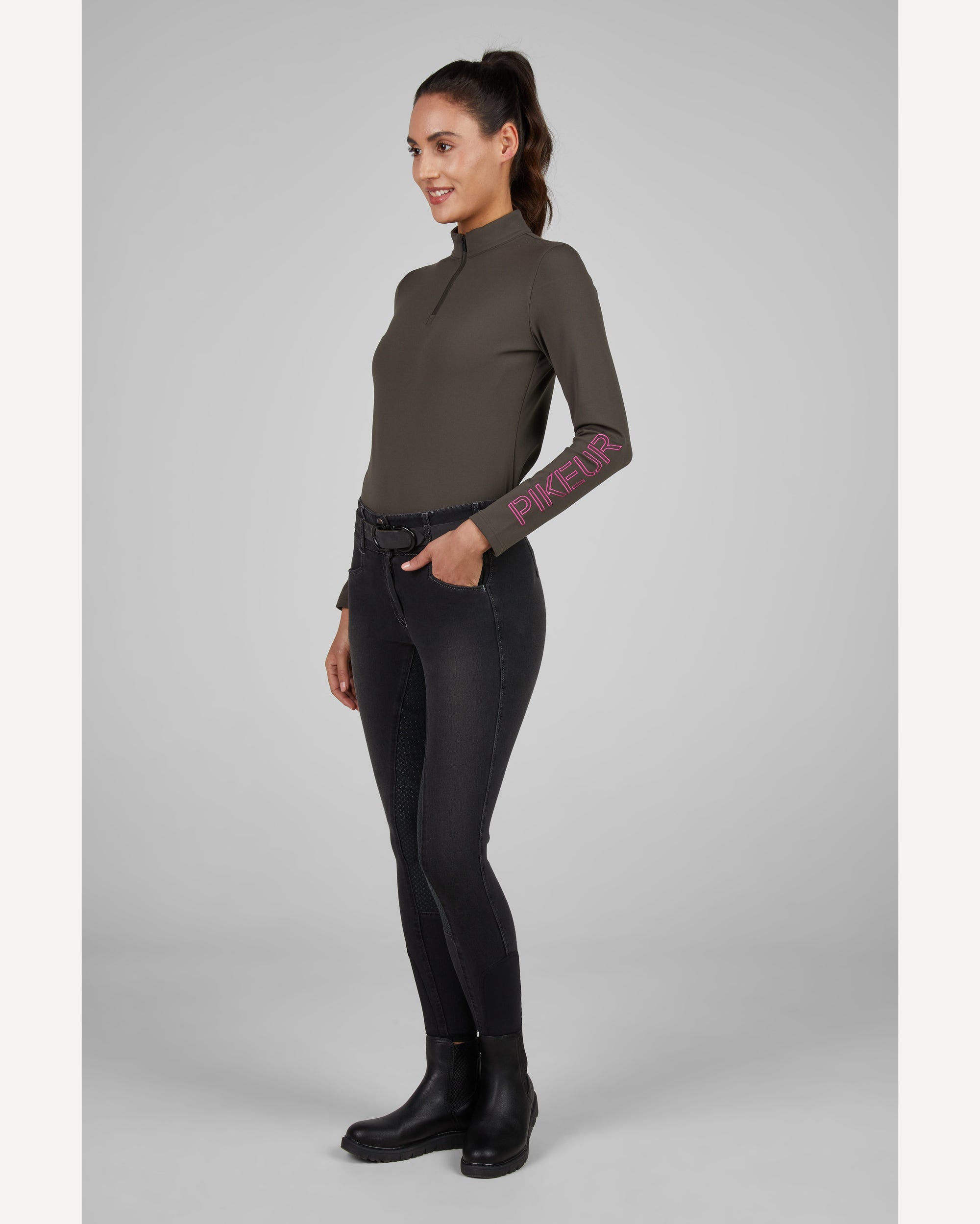 Pikeur Lola Ladies Zip Shirt 8270