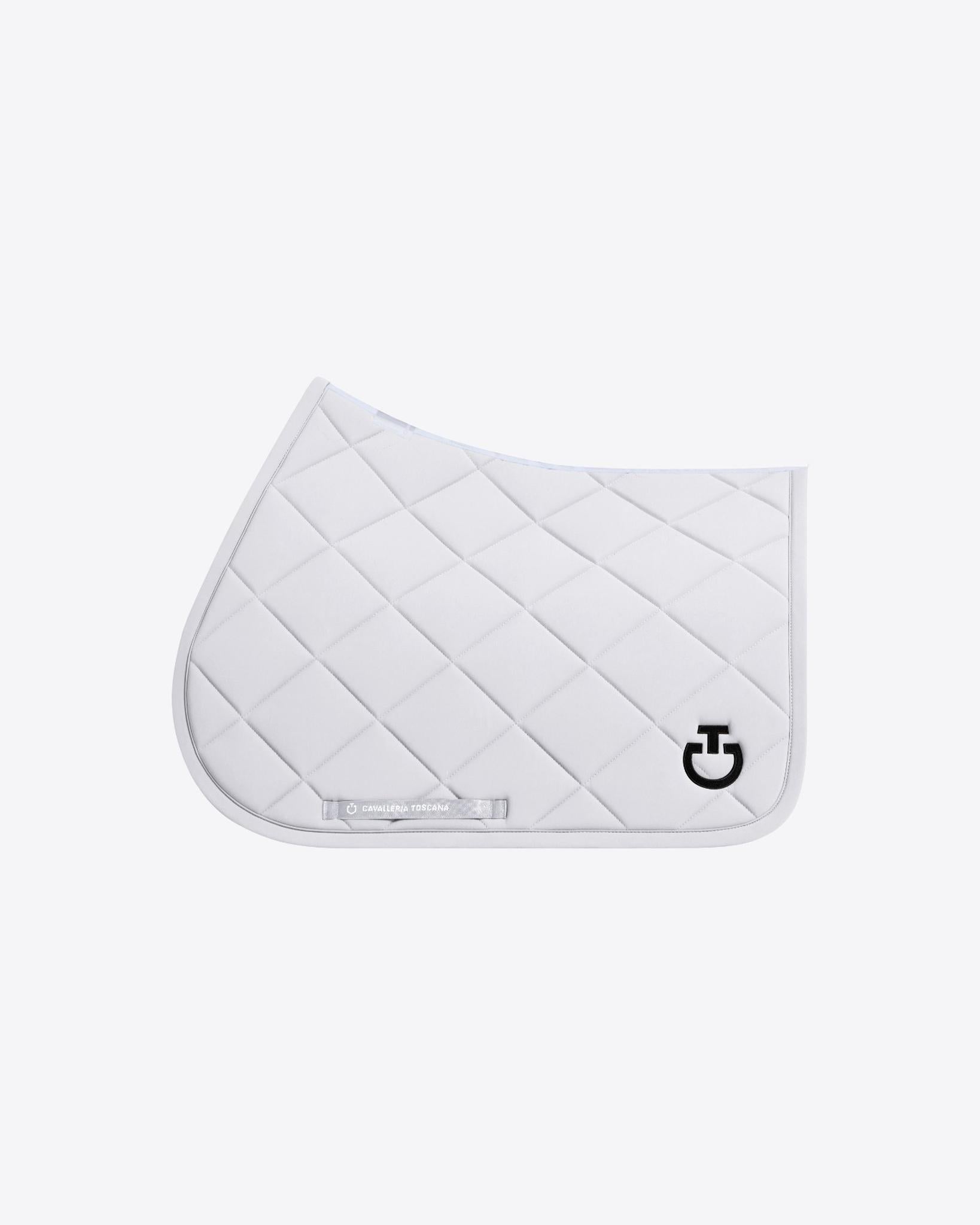 Cavalleria Toscana CT Diamond Quilted Jersey Jumping Saddle Pad