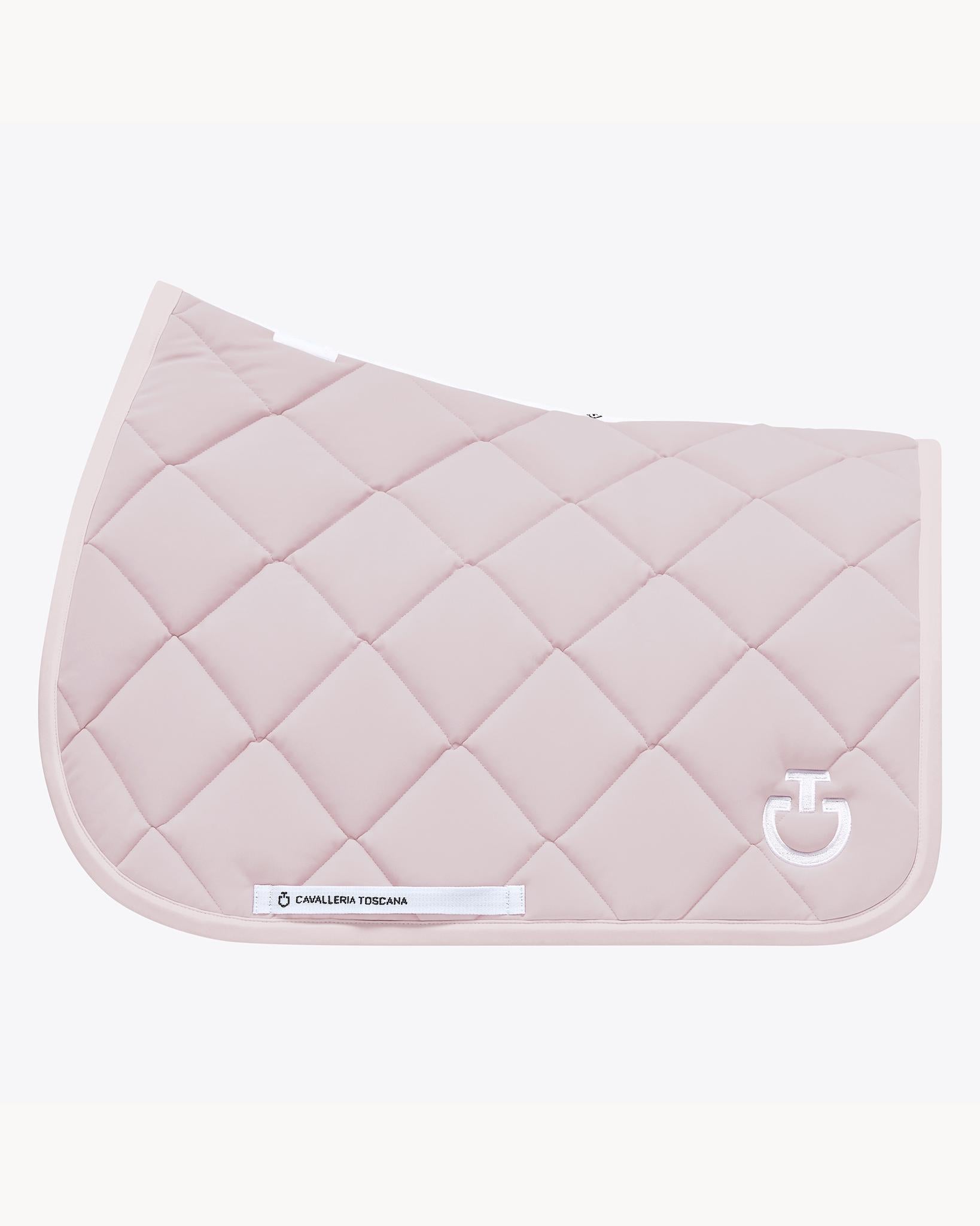 Cavalleria Toscana CT Diamond Quilted Jersey Jumping Saddle Pad 051.