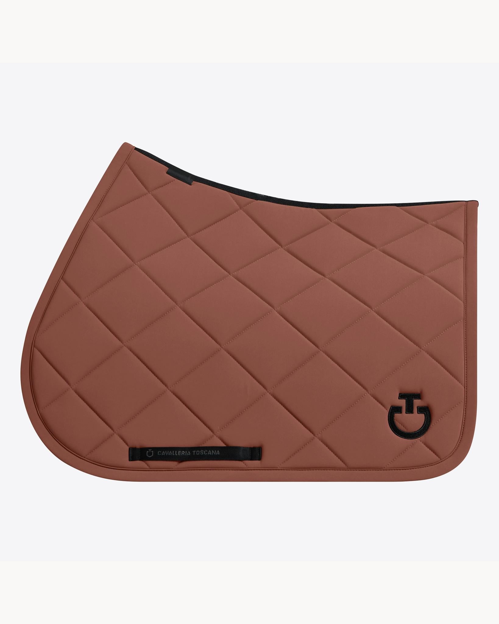 Cavalleria Toscana CT Diamond Quilted Jersey Jumping Saddle Pad 051.