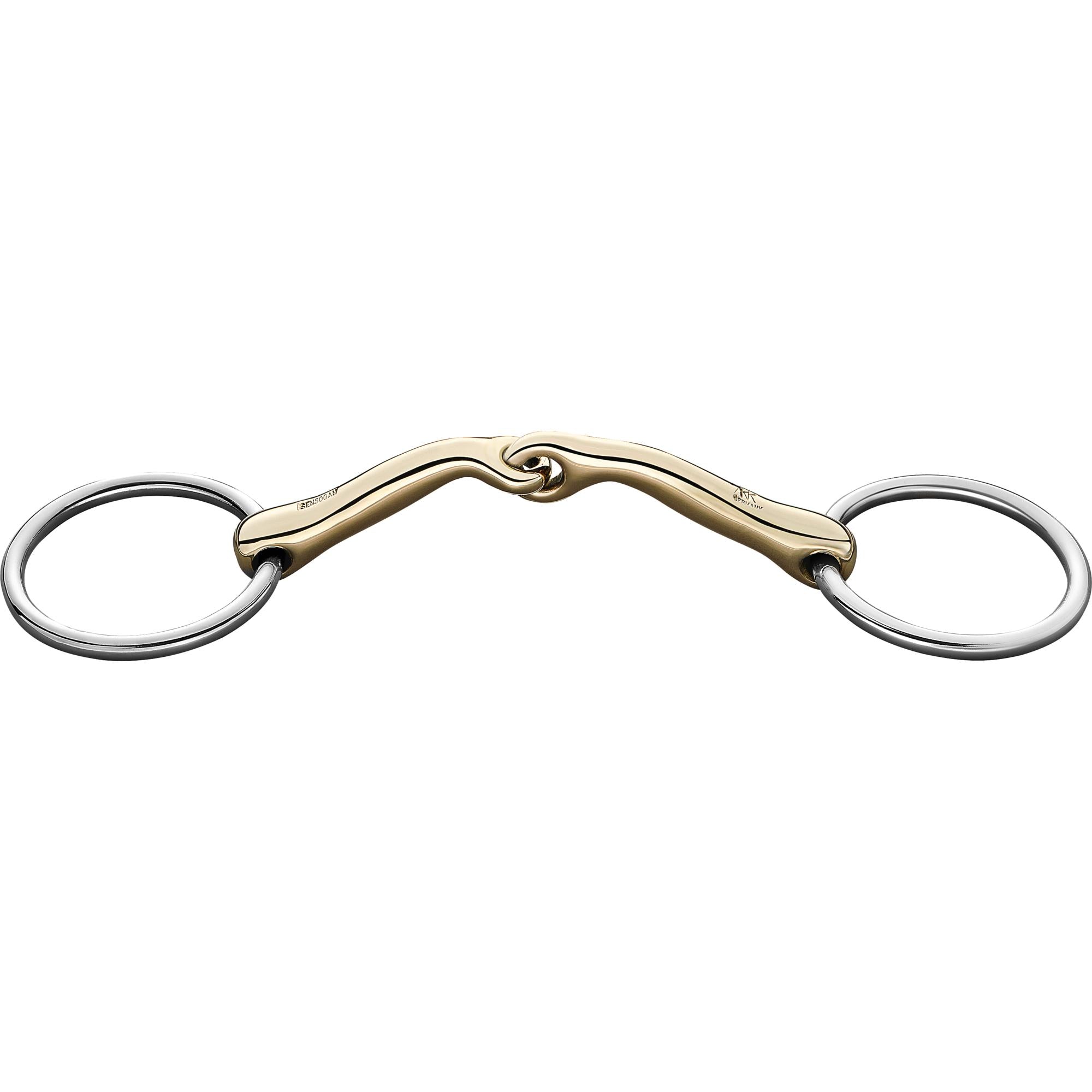 Sprenger KK Bradoon Horse Bit 40222-78 (14mm Thick, 55mm Ring).