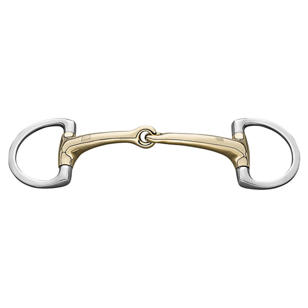 Sprenger Dynamic RS Eggbutt bradoon with D-shaped rings 40245-78 (14mm Thick, 55mm Ring) My Breeches | Pikeur 115mm