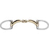 Sprenger Novocontact Eggbutt Horse Bit with D-shaped rings 40356-78 (16mm Thick, 65mm Ring).
