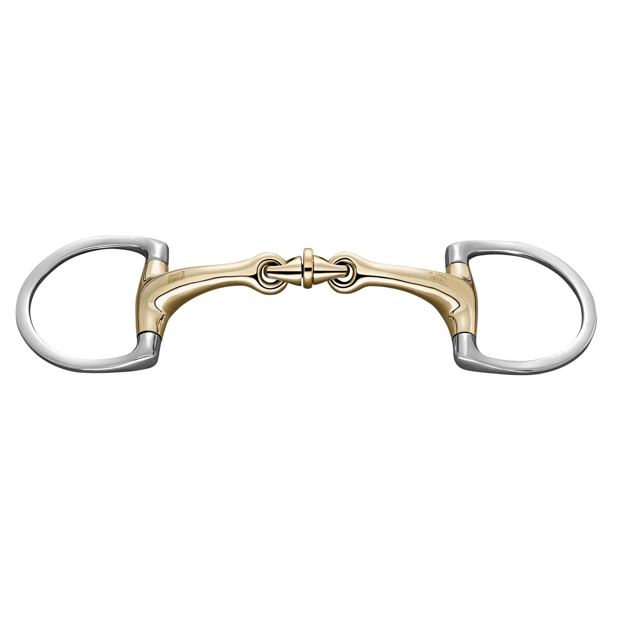 Sprenger Dynamic RS WH ULTRA Eggbut Horse Bit with D-shaped rings 40428-78 (16mm Thick, 65mm Ring)- Shop Online Today