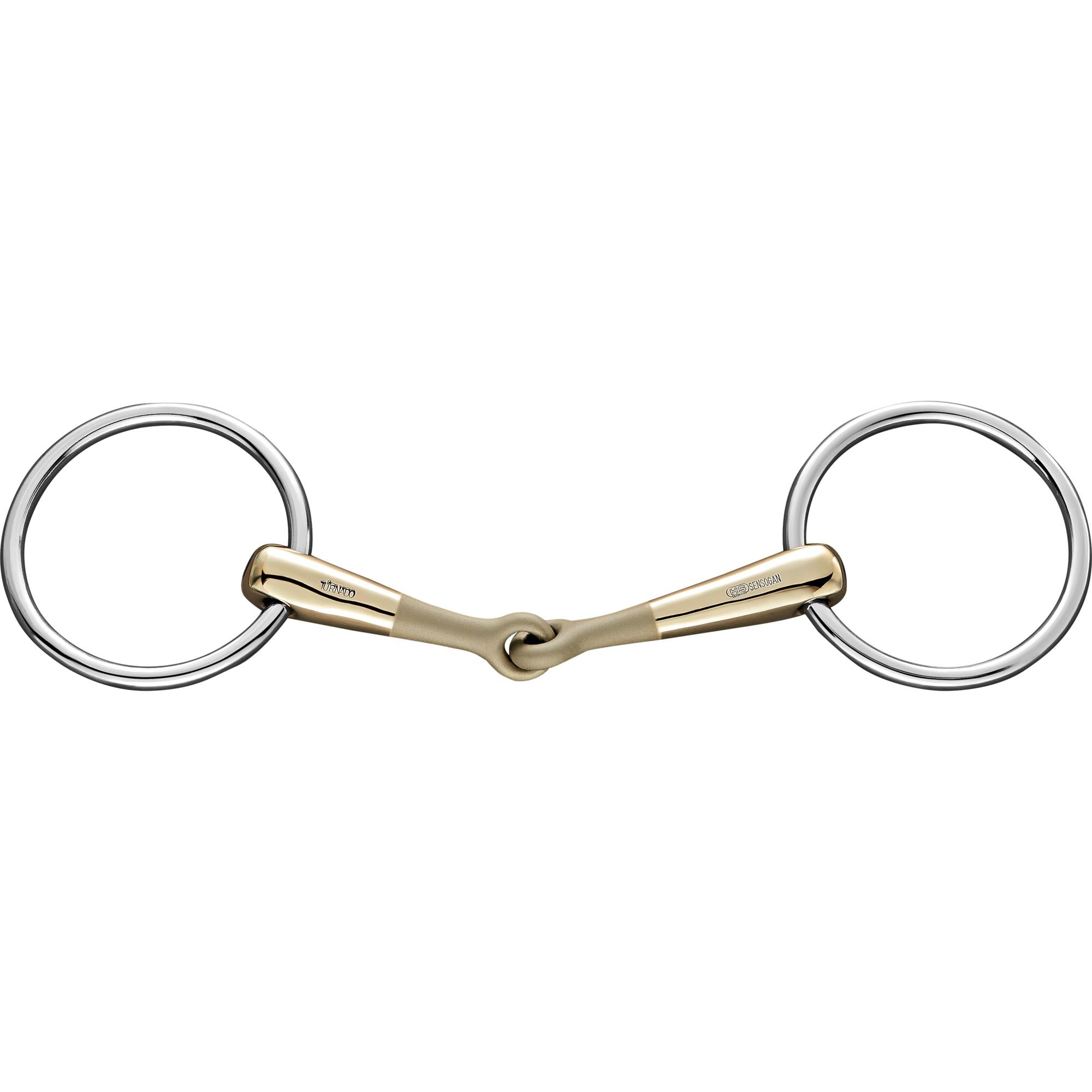 Sprenger TURNADO Loose Ring Snaffle Horse Bit 40587-78 (16mm Thick, 70mm Ring).