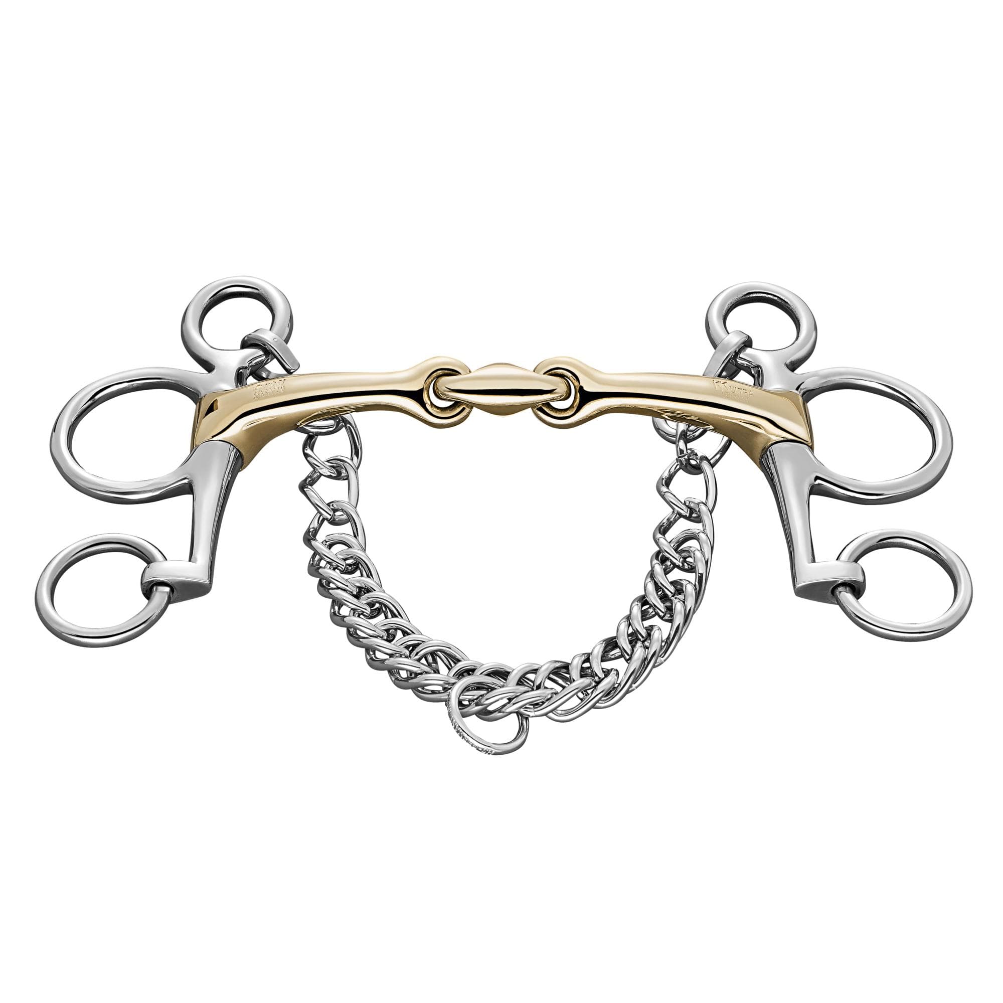 Sprenger Dynamic RS Pelham 42014-78 Horse Bit (16mm Thick, 4.5cm Lower Cheek, 10cm Cheeks).