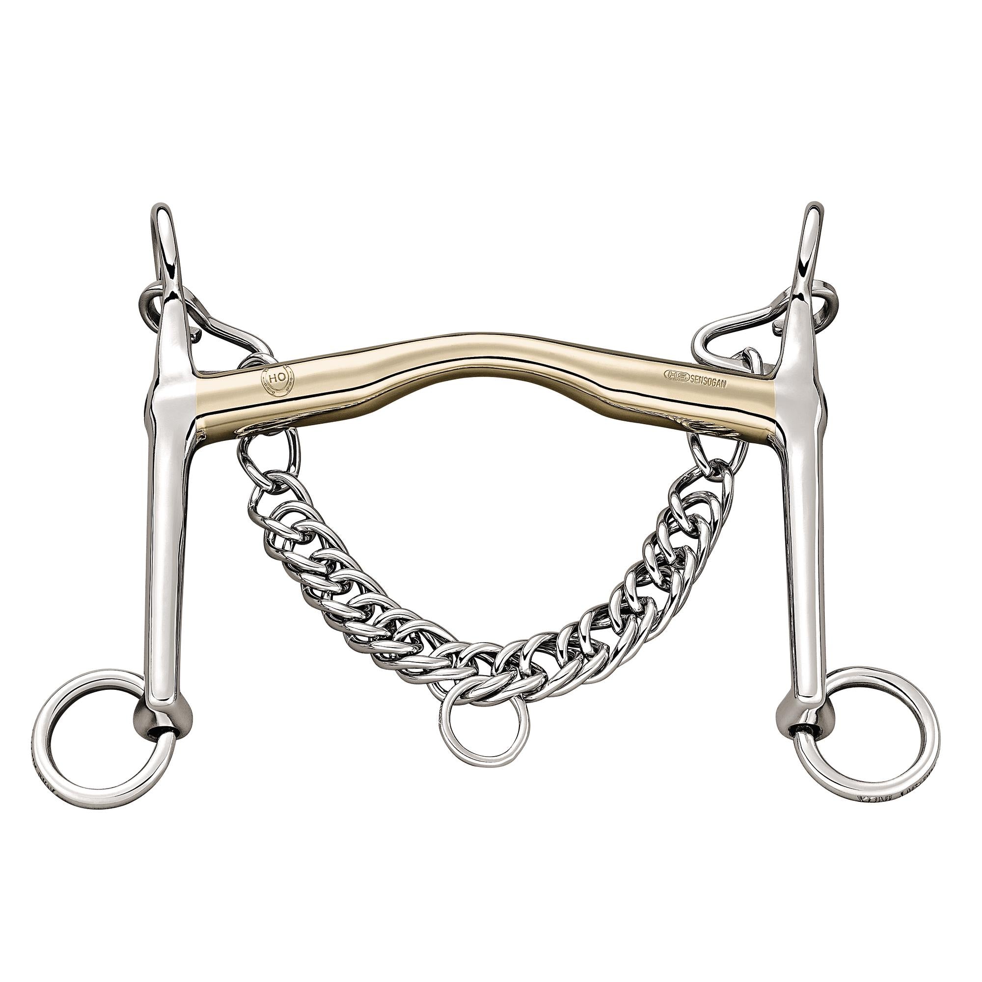 Sprenger HO-Weymouth Horse Bit 42273-78 (14mmThick, 7cm Lower Cheek, 13cm Cheek).