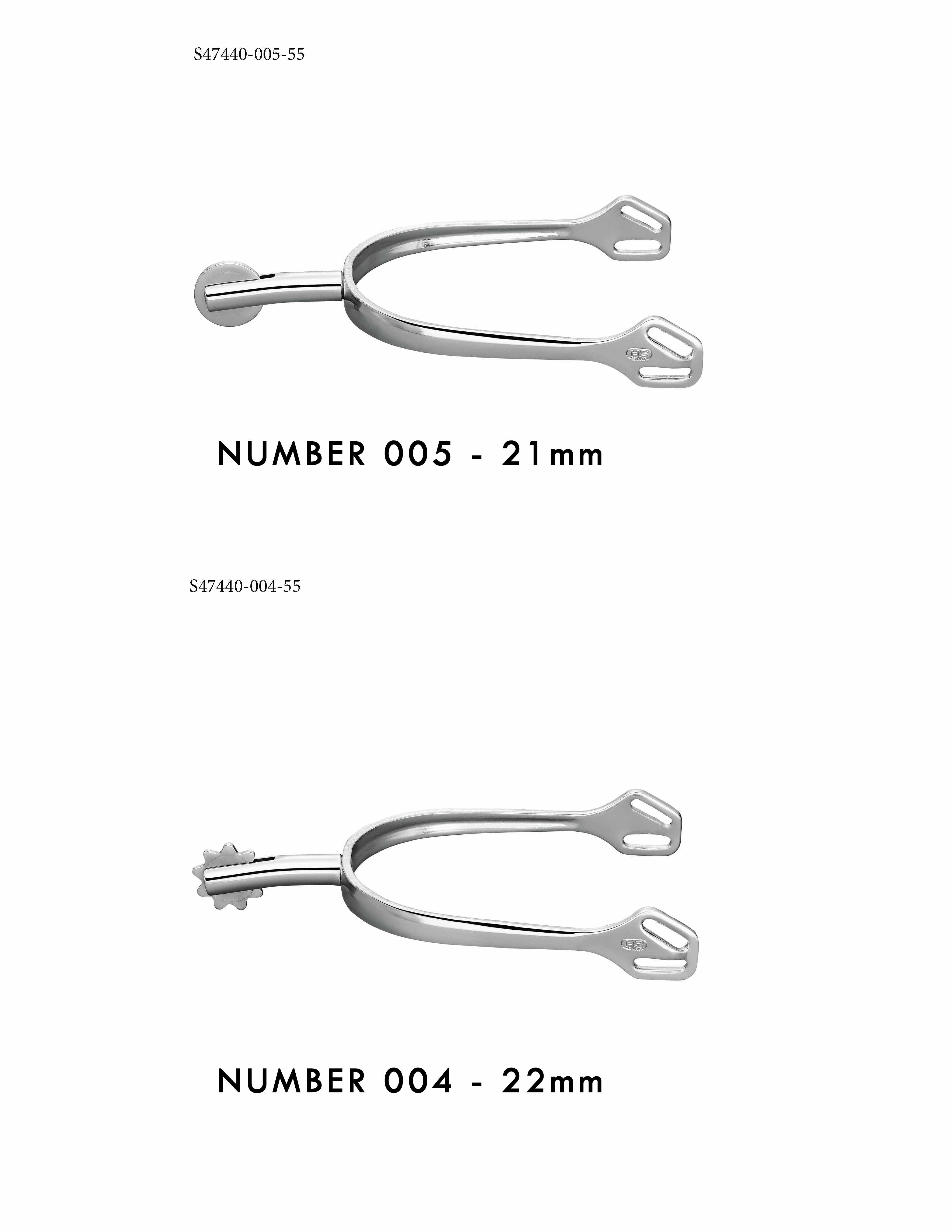 Sprenger ULTRA fit spurs 47440 Flat Neck.