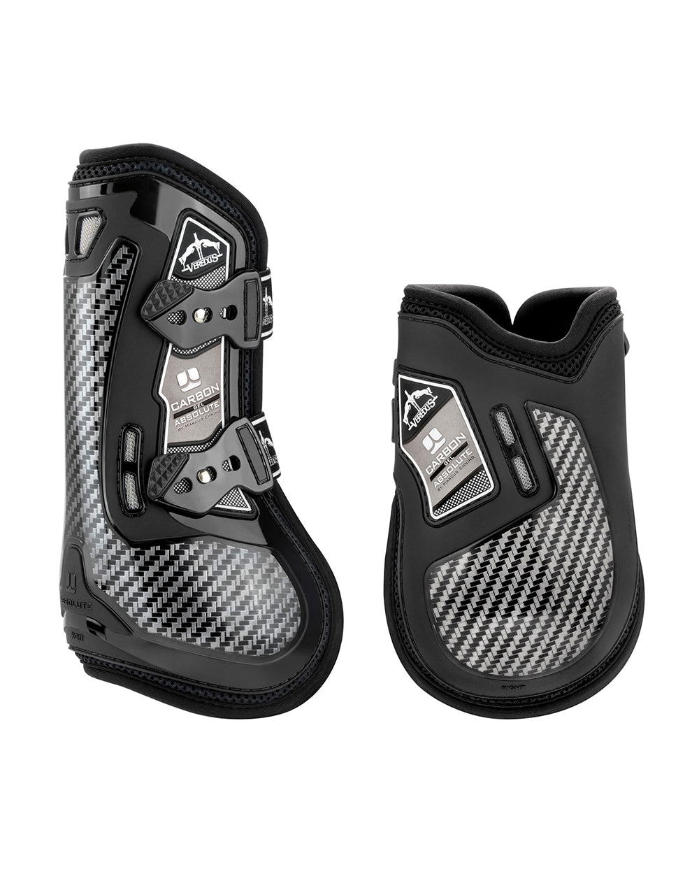 Veredus Carbon Gel Absolute Front Tendon Boots.