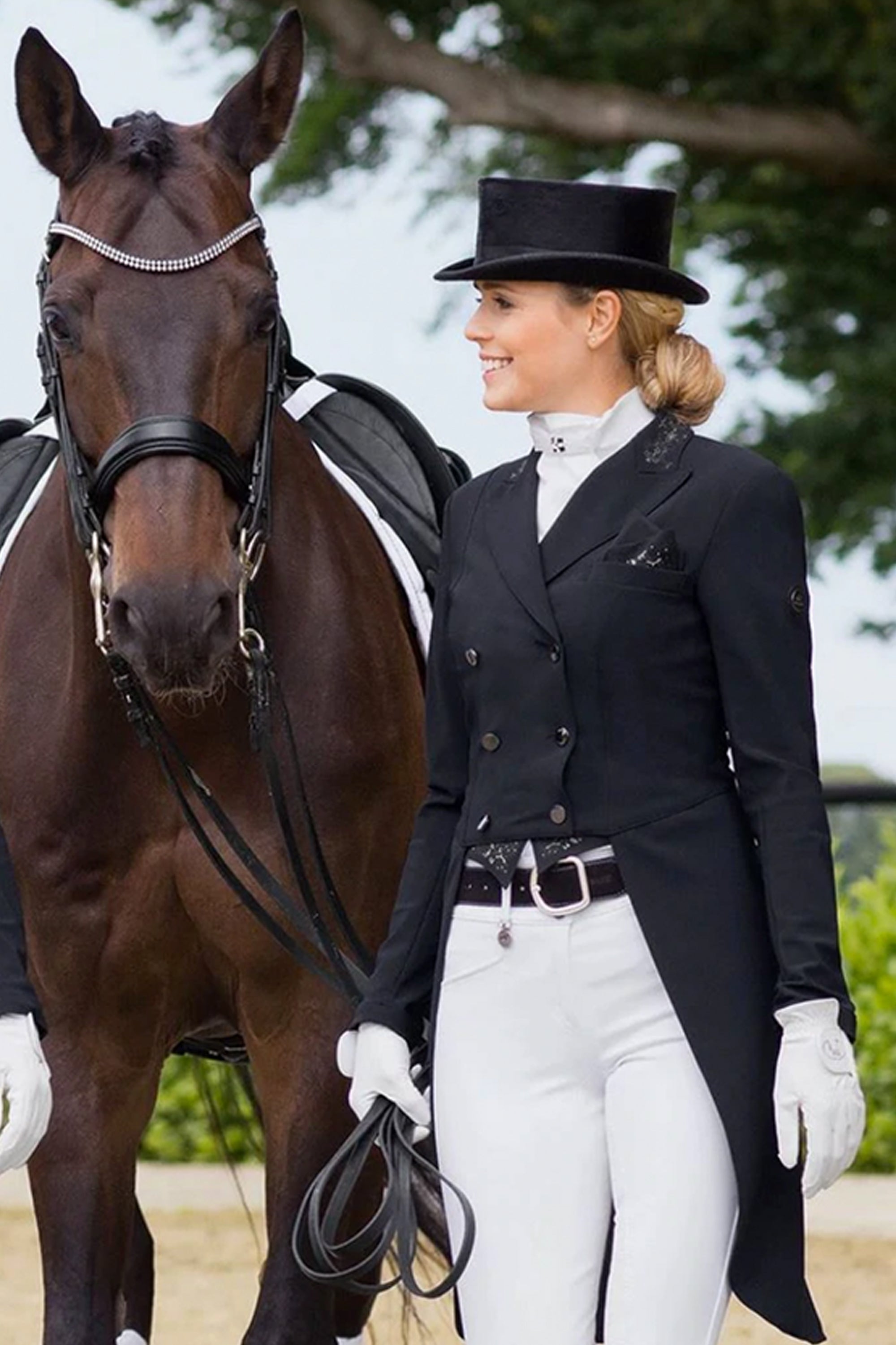 Pikeur Lilien Frack Ladies Dressage Tails Coat Shadbelly.
