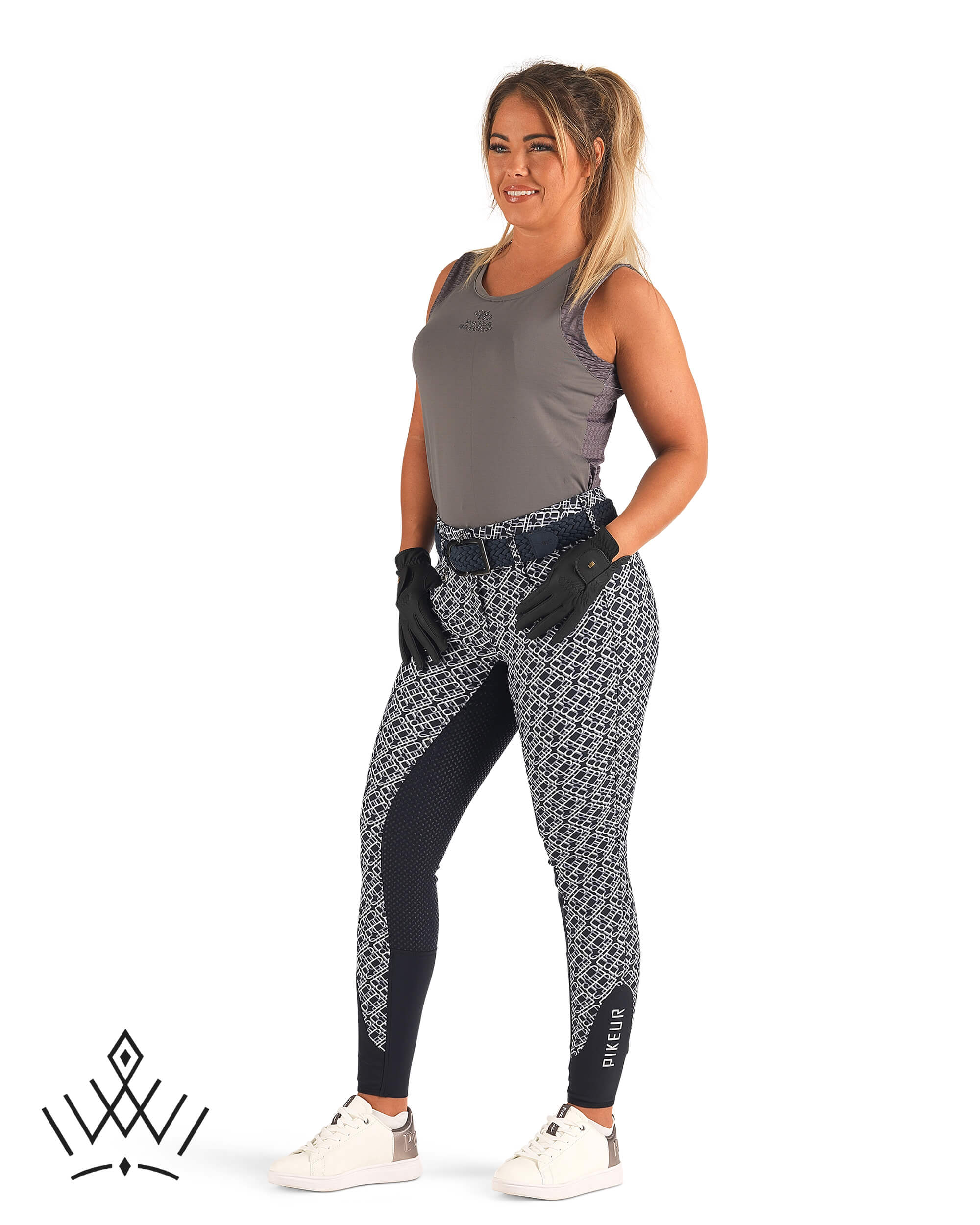 Pikeur Candela Print Full Grip Ladies Breeches 141746.