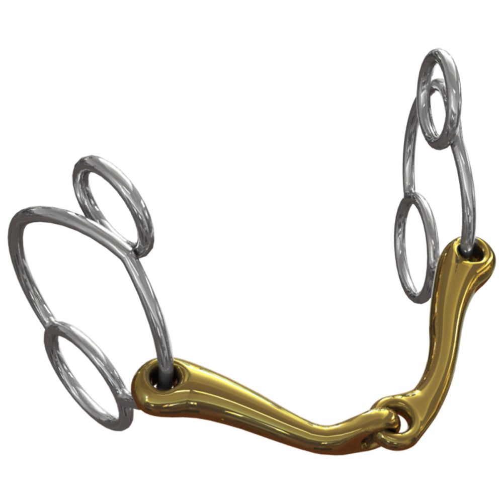 Neue Schule Demi-Anky Universal Horse Bit (18mm) 8013-U.