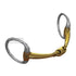 Neue Schule Pony Tranz Angled Lozenge Eggbutt Horse Bit (10mm) 8093-E.