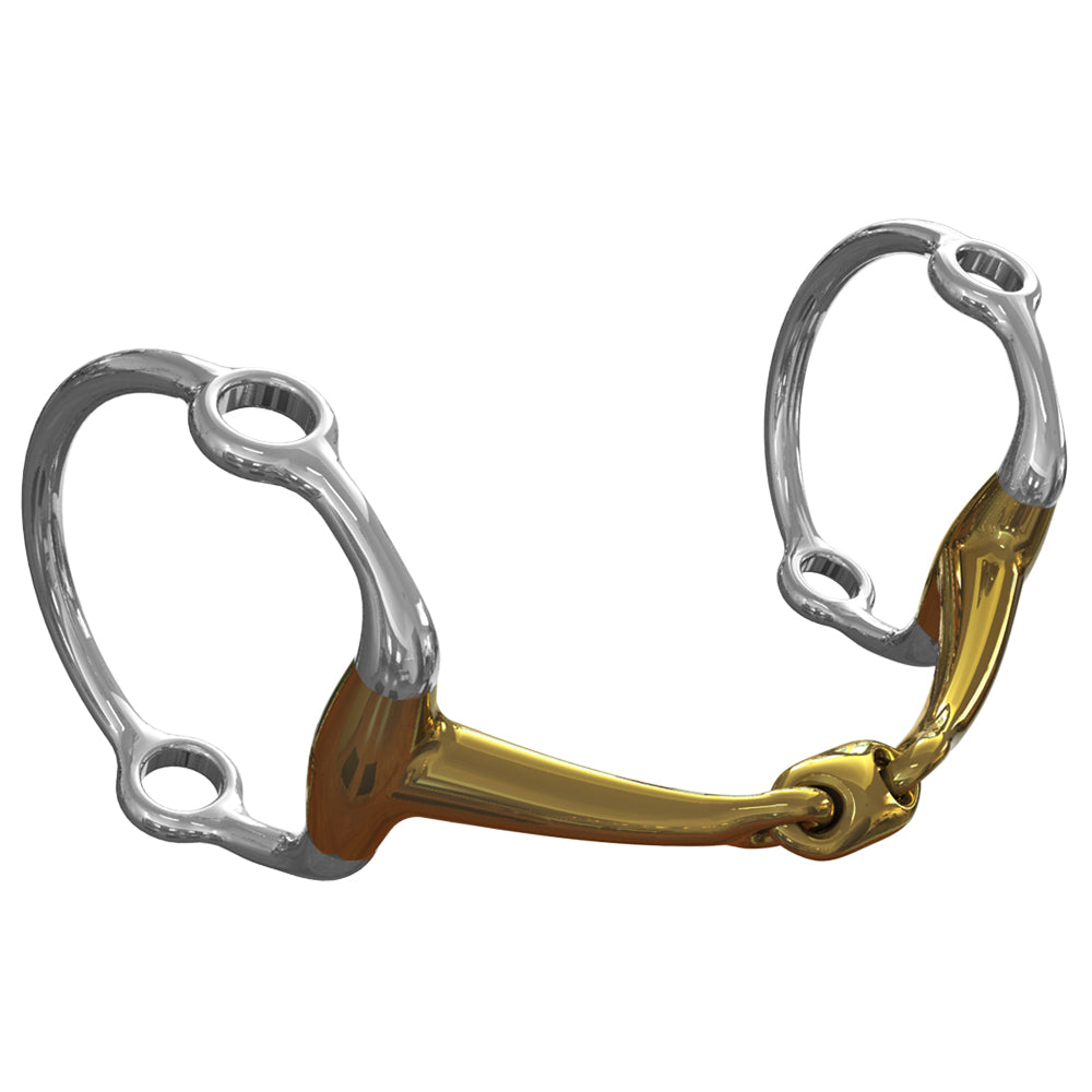 Neue Schule Tranz Angled Lozenge Cheltenham Horse Bit (16mm) 8023-CG.