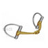 Neue Schule Tranz Angled Lozenge D-Ring Horse Bit (14mm) 8022-D.
