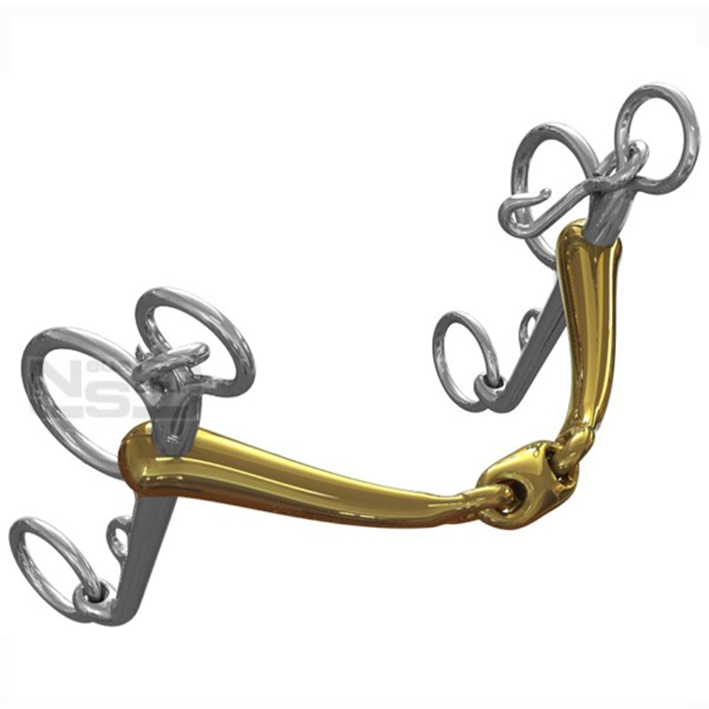 Neue Schule Tranz Angled Lozenge Jumper Pelham Horse Bit (16mm/3.5cm Shank) 8023-JPEL.