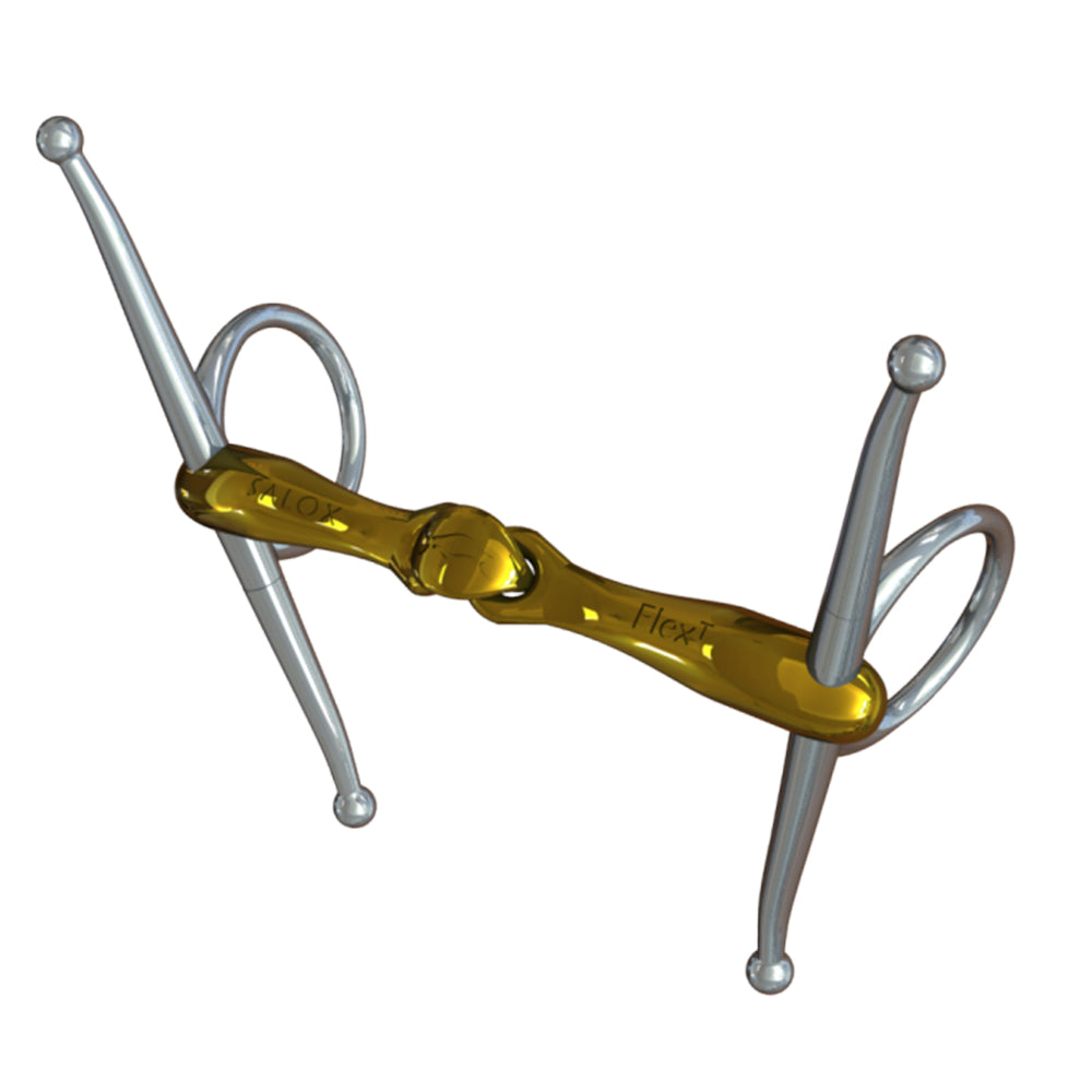 Neue Schule Turtle Tactio with Flex Full Cheek Horse Bit (16mm) 7011-FC TTO.