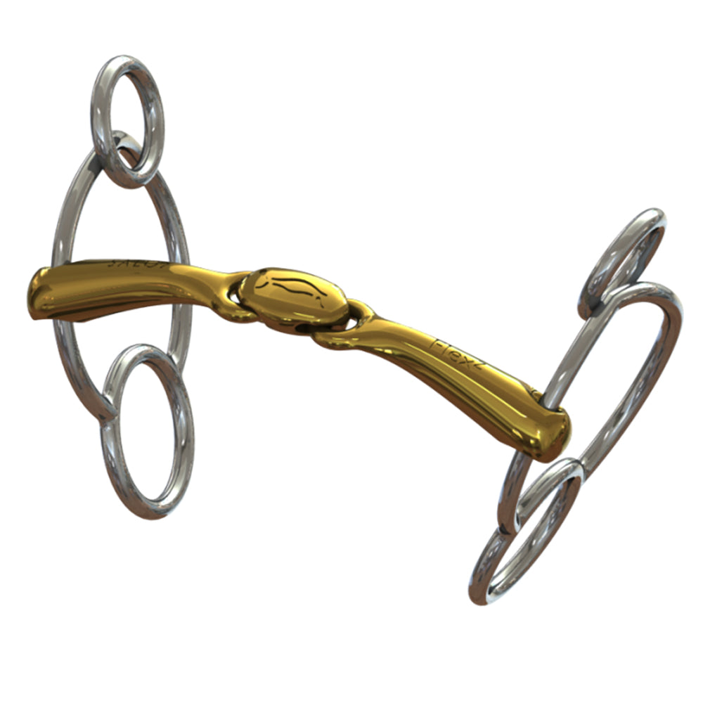 Neue Schule Turtle Top with Flex Universal Horse Bit (16mm) 7023-U TT.