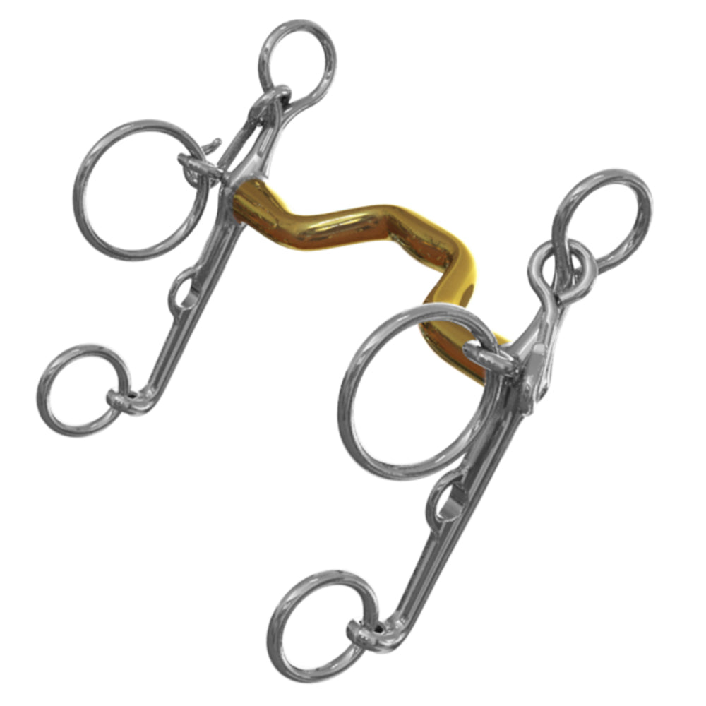 Neue Schule Warmblood Show Pelham Horse Bit ( 14mm/7cm Shank) 8028-7SHP.