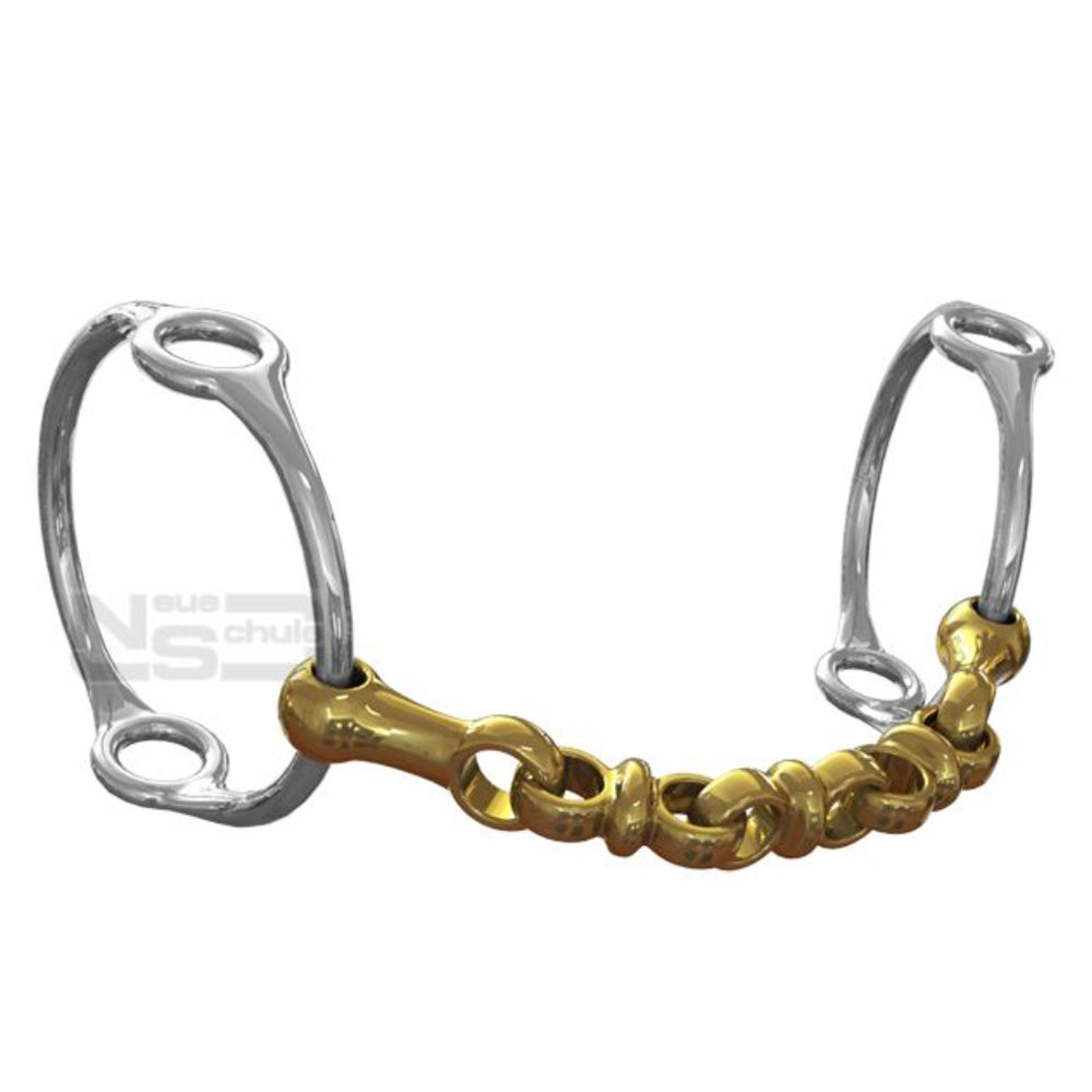 Neue Schule Waterford Balding Horse Bit (14mm) 8029-BG.