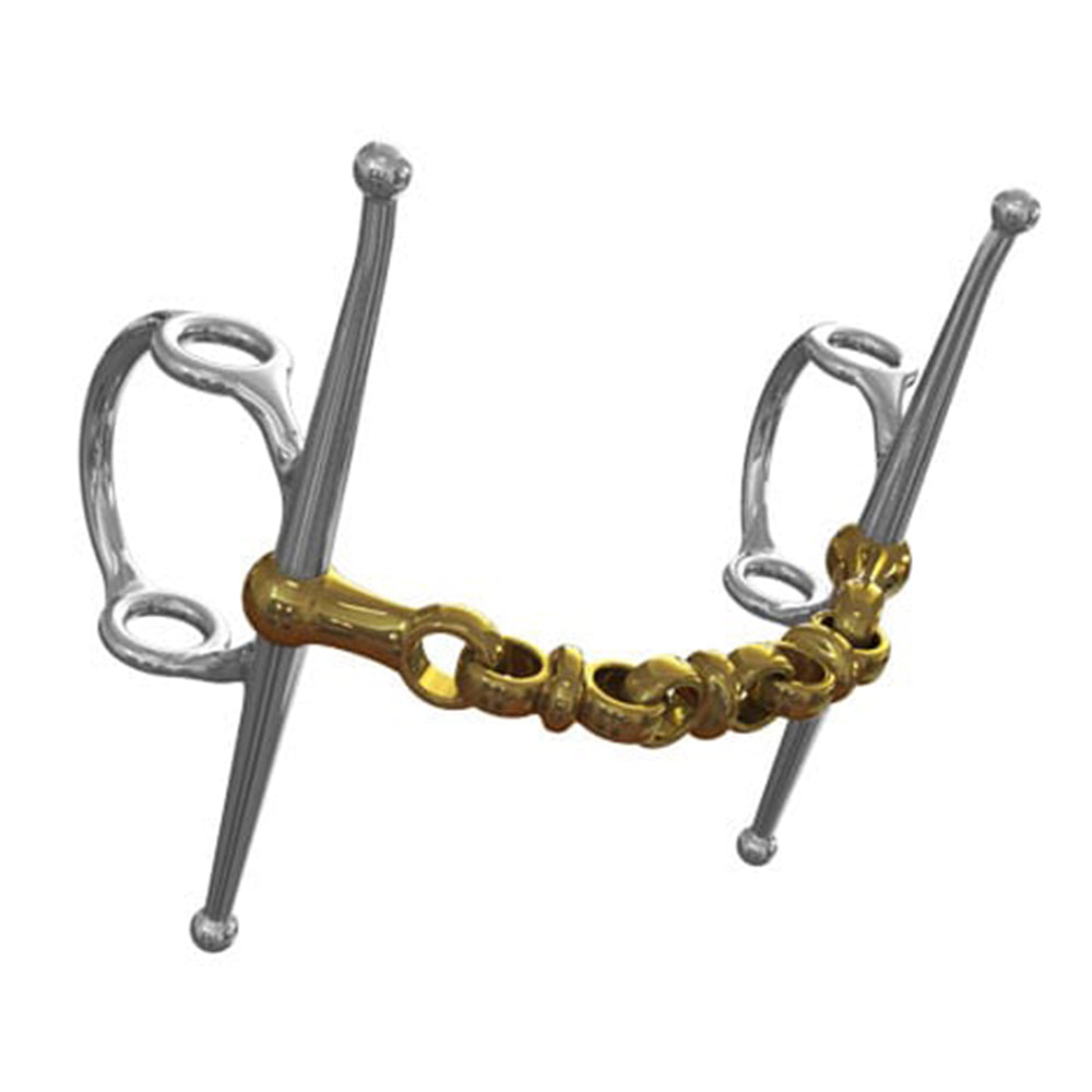 Neue Schule Waterford Nelson Horse Bit (14mm) 8029-NG.