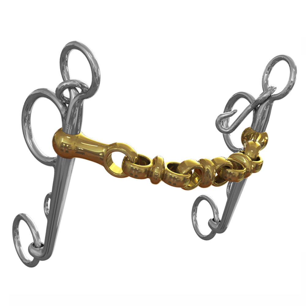 Neue Schule Waterford Pelham Horse Bit (14mm) 8029-7P.