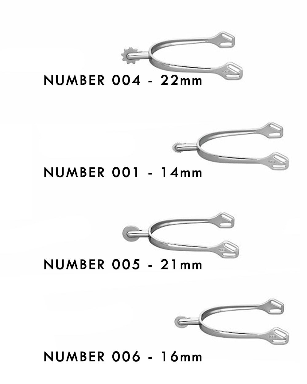 Sprenger ULTRA fit spurs 47425 Round Neck.
