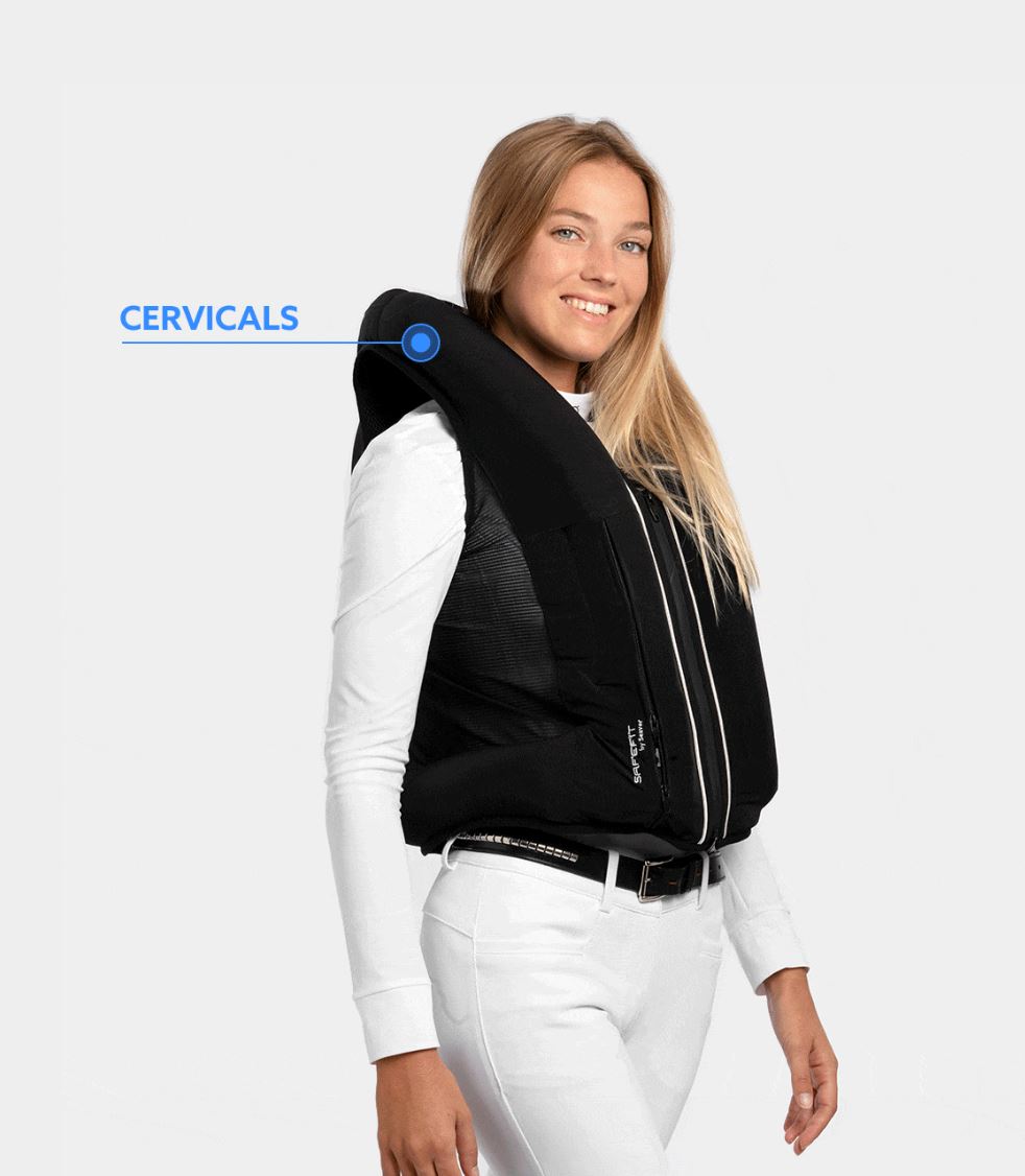 Seaver Airbag UltraLight Equestrian Safety Air Jacket Vest.