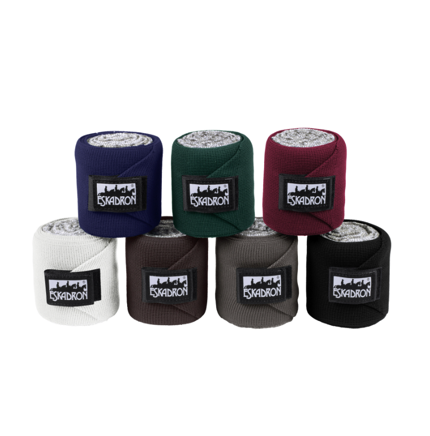 Eskadron Elastic Training Bandages with Climatex (Set of 2).