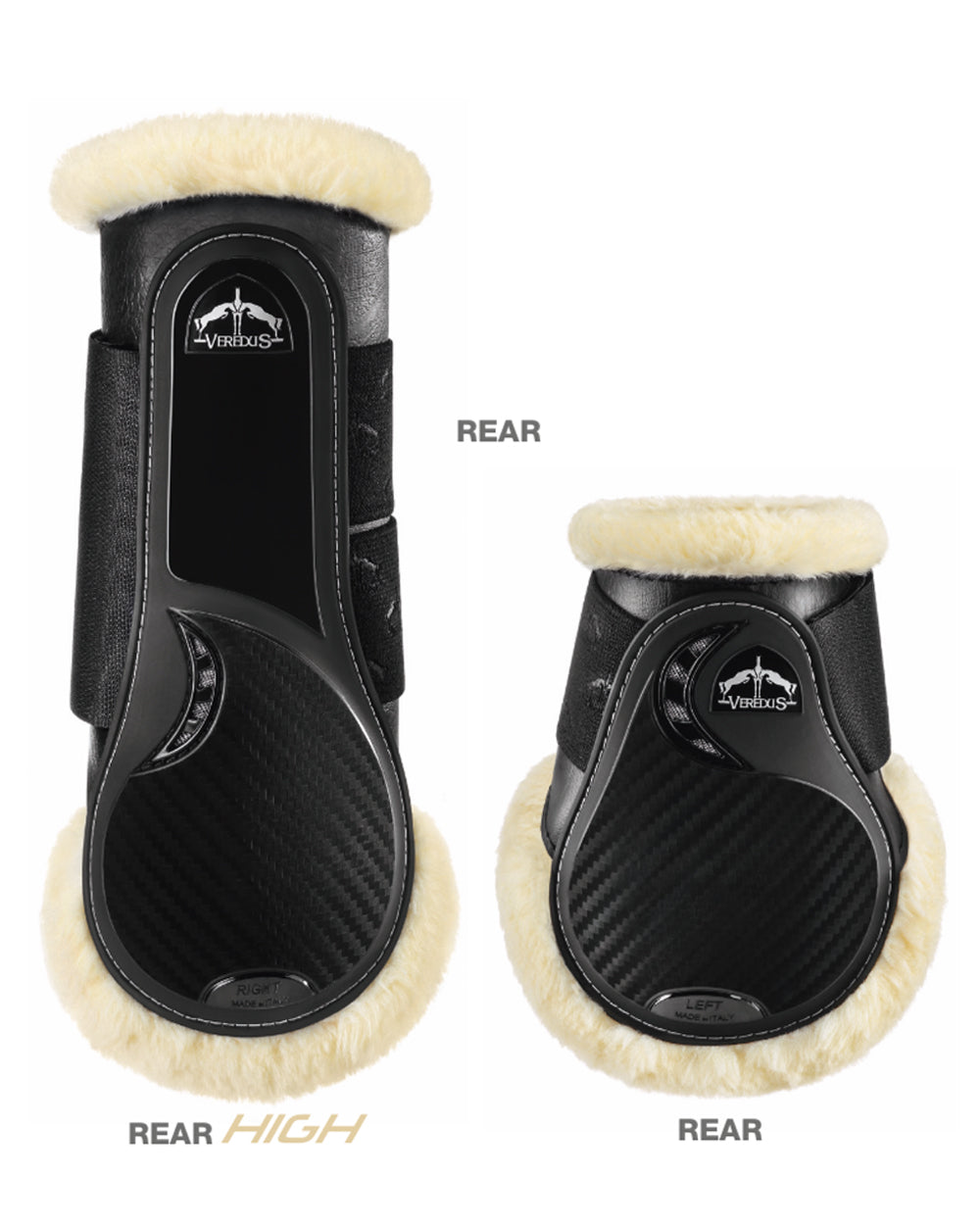 Veredus TRC Vento Rear Fetlock High Save The Sheep Boots.