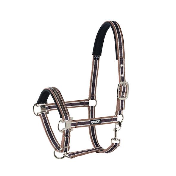 Eskadron Tri Colour Pin Buckle Headcollar.